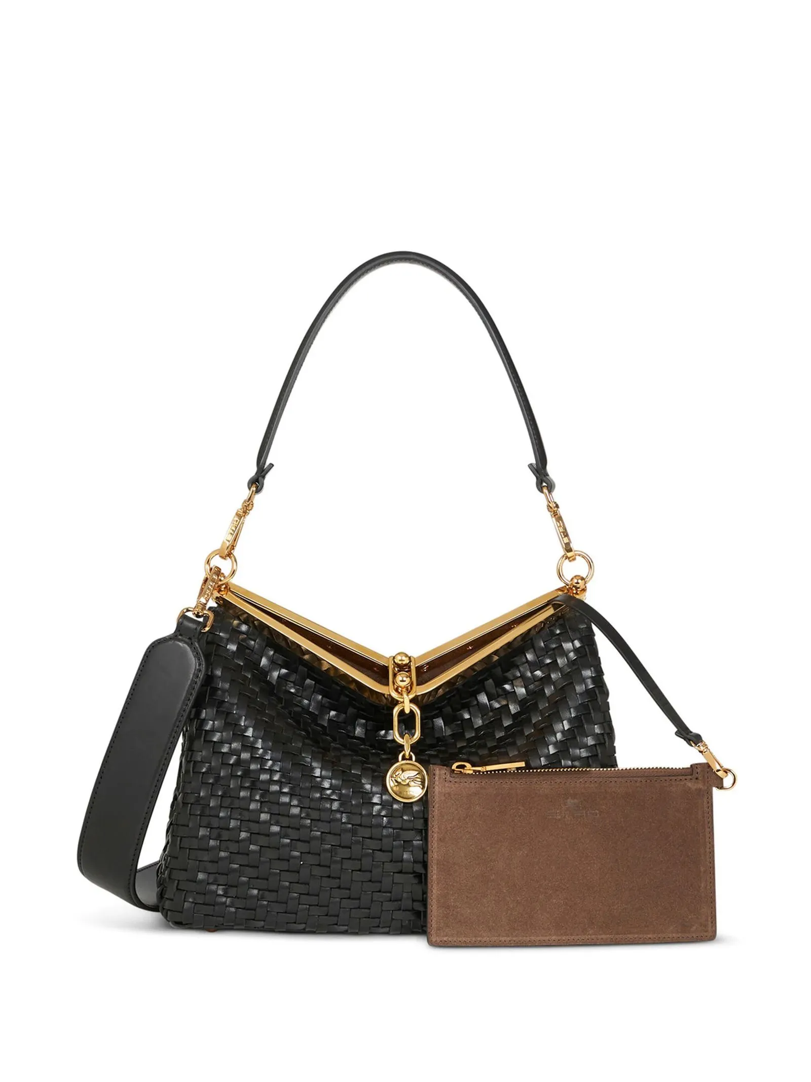 ETRO Accessori,Borse Borsa a spalla Vela media nero 