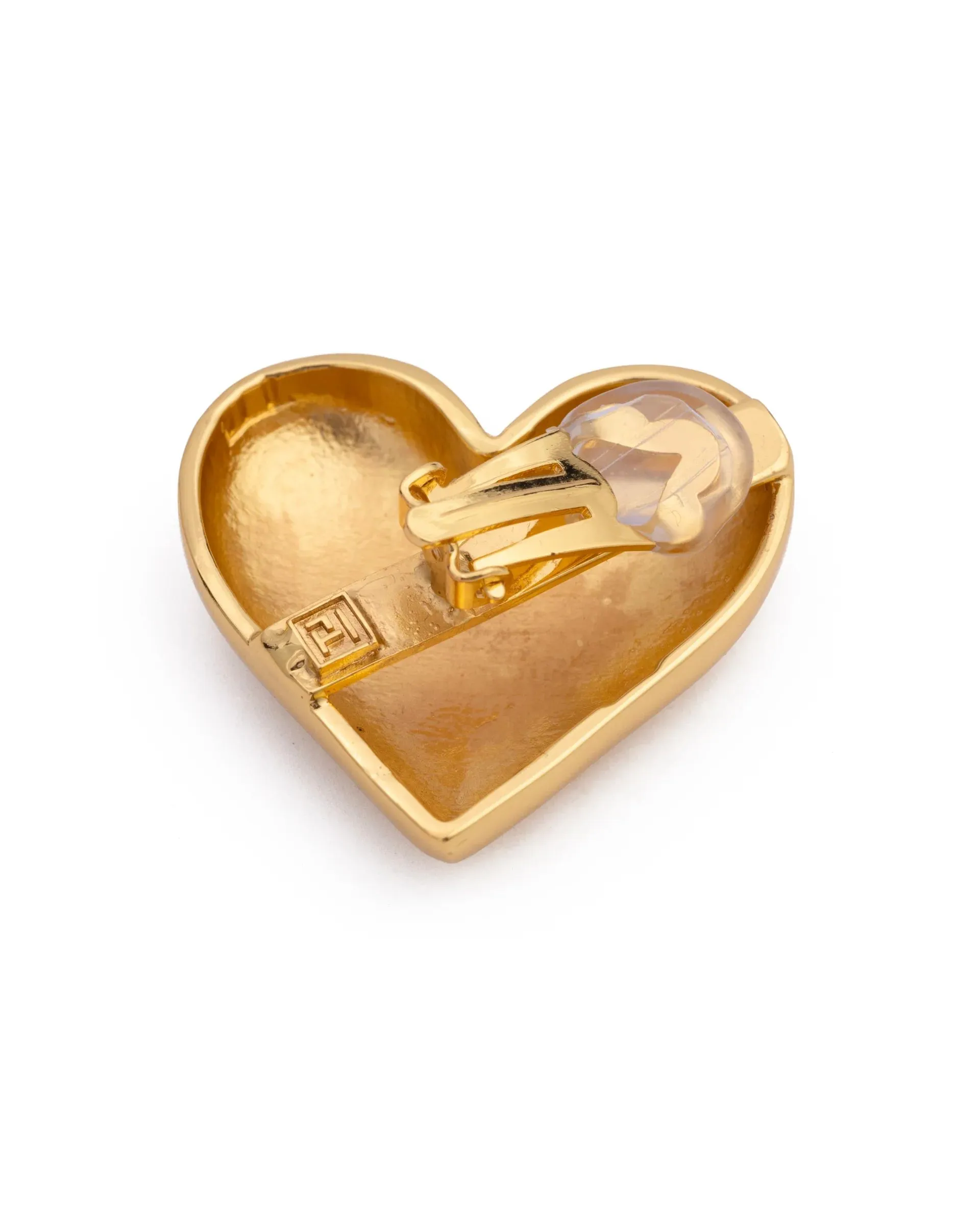 FEDERICA TOSI Orecchini Love Clip in oro