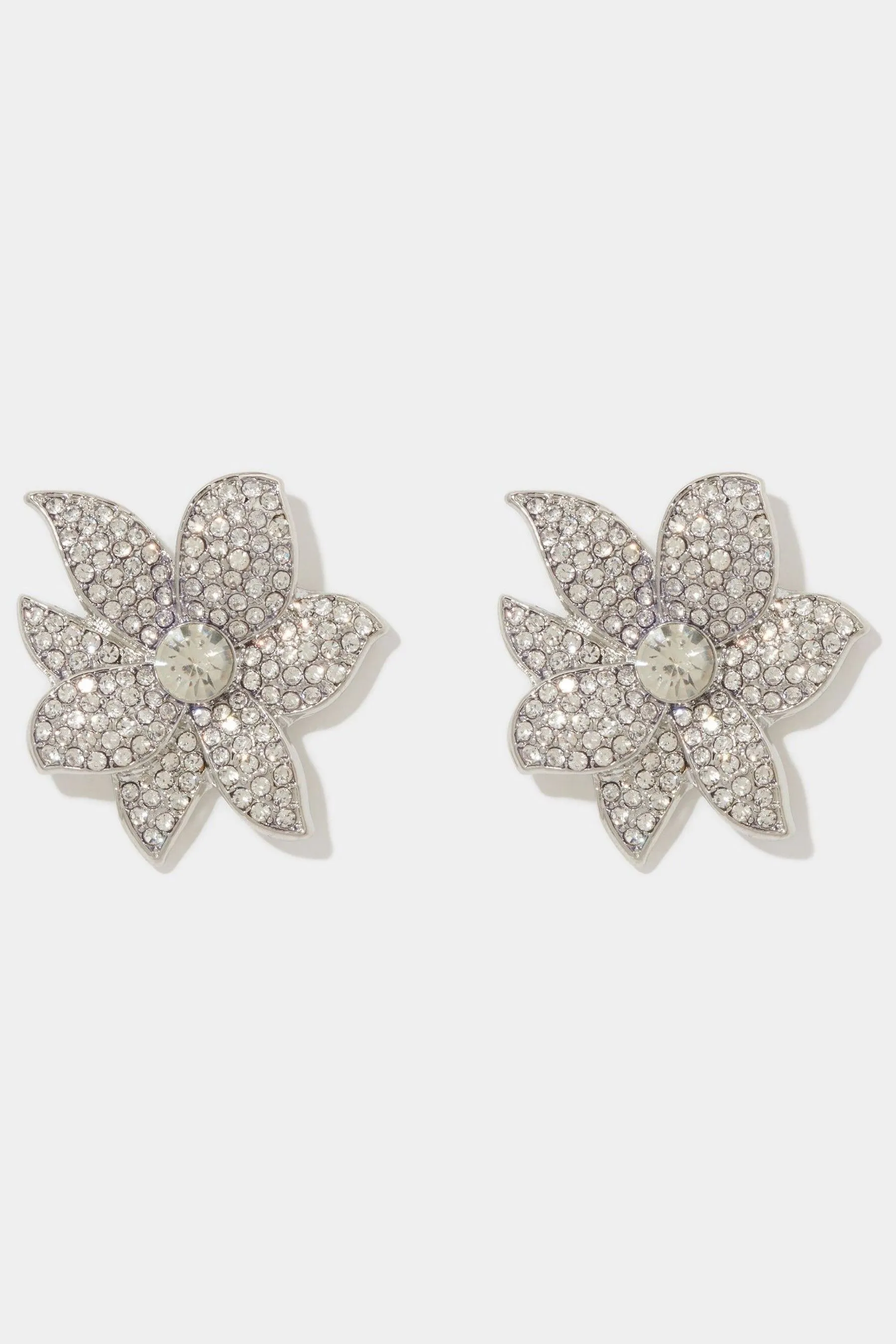 Forever New Signature Flo - Orecchini con cristalli floreali