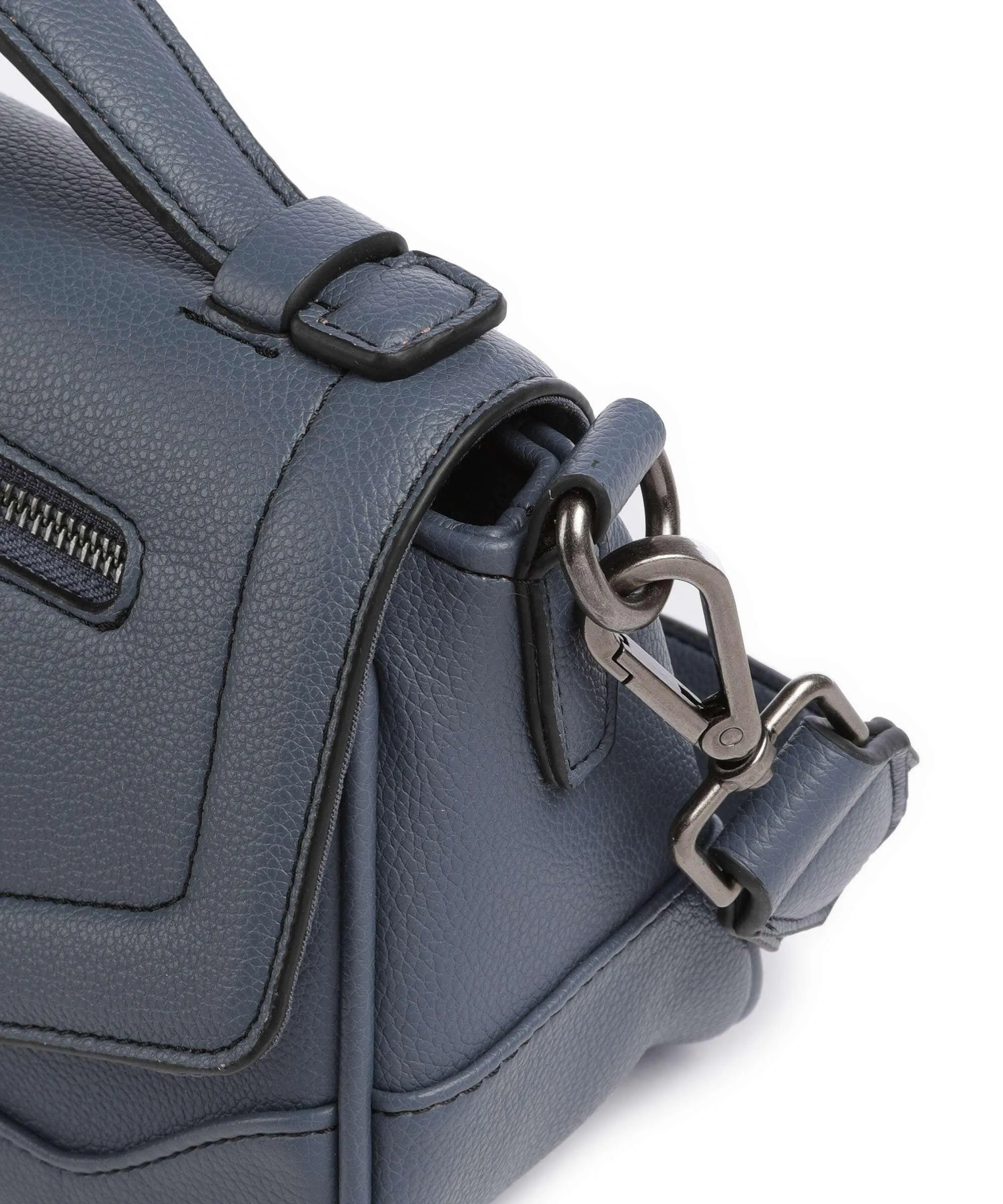  FredsBruder Bestie Borsa a tracolla pelle riciclato blu-grigio  