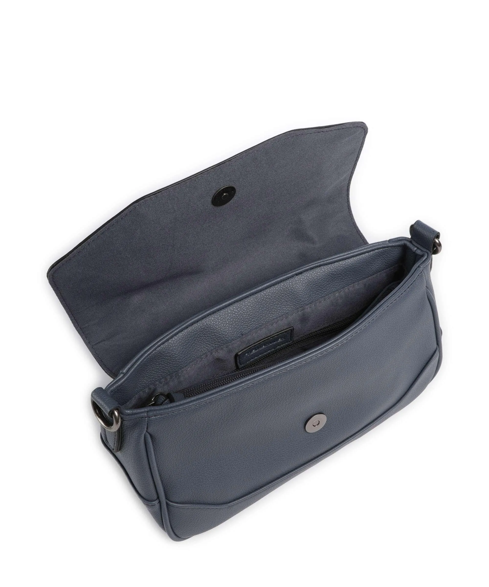  FredsBruder Bestie Borsa a tracolla pelle riciclato blu-grigio  