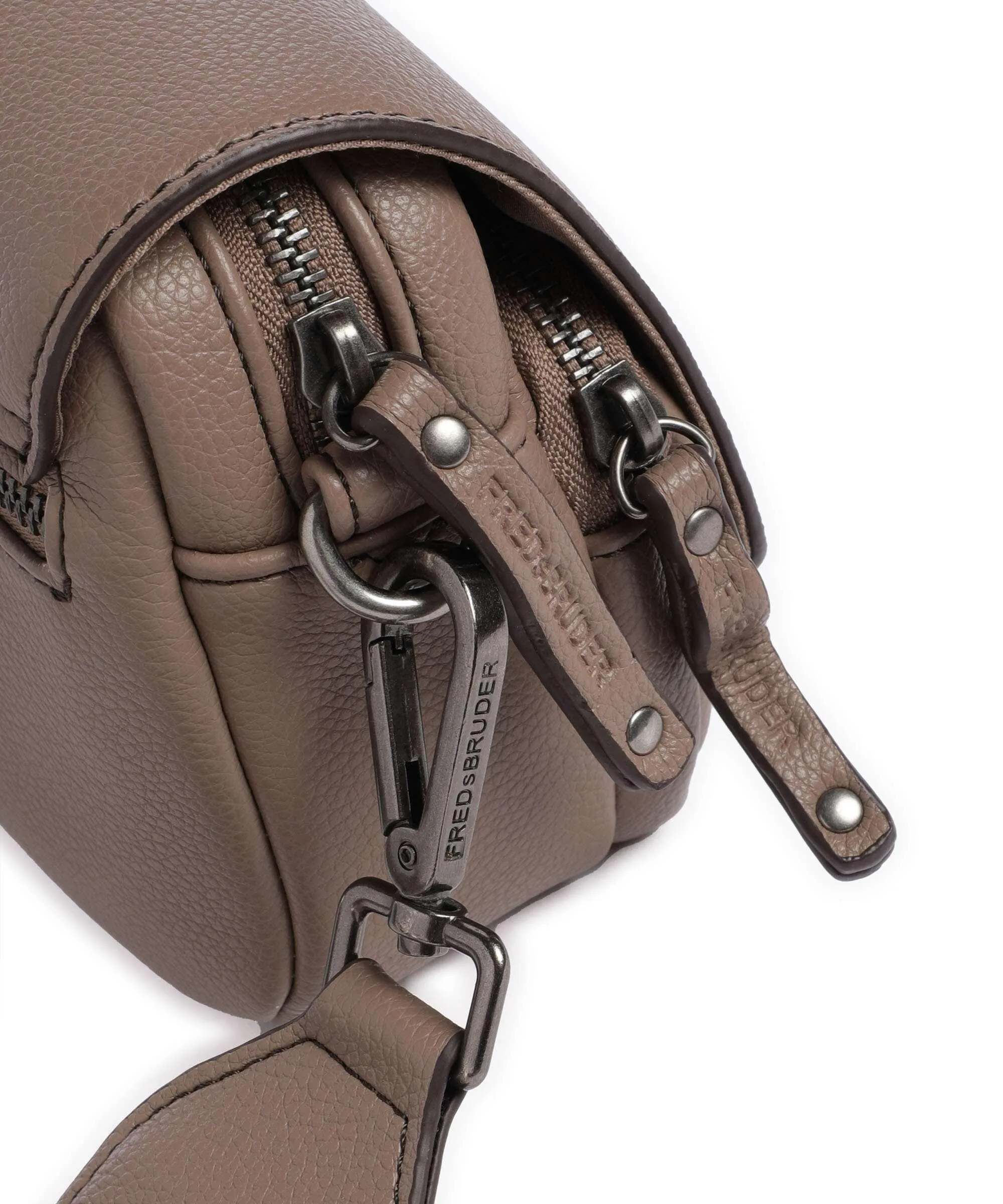  FredsBruder Bestie Borsa a tracolla pelle riciclato taupe  