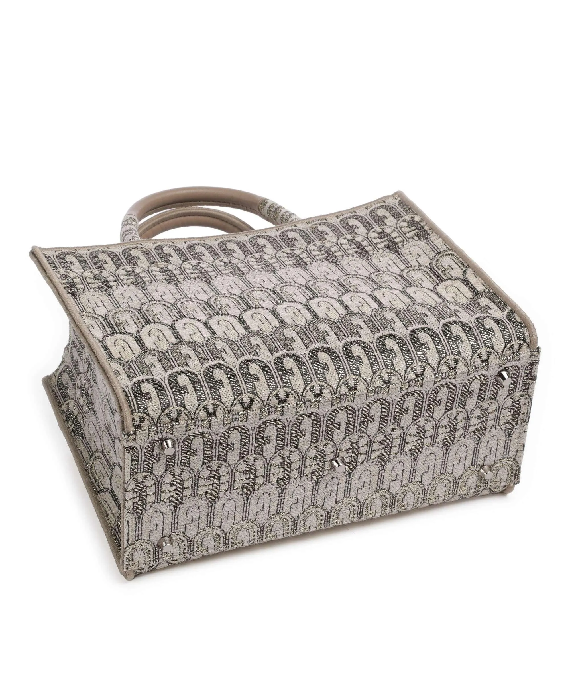  Furla Opportunity S Borsa a mano tissu beige  