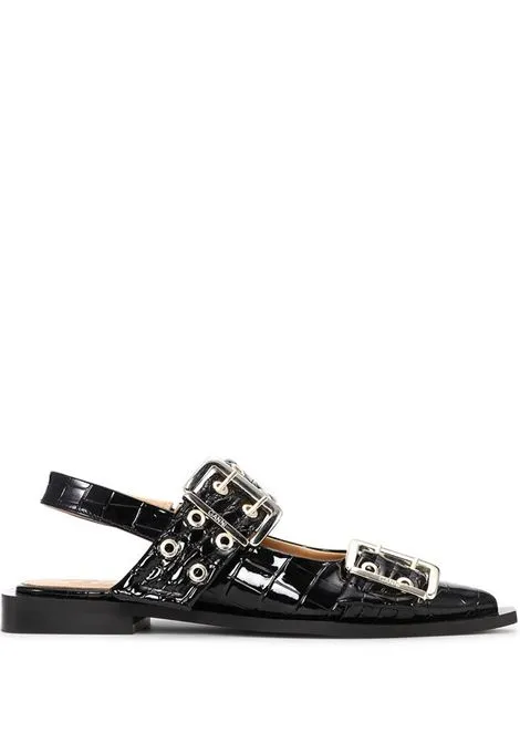 GANNI BALLERINE FEMININE BUCKLE