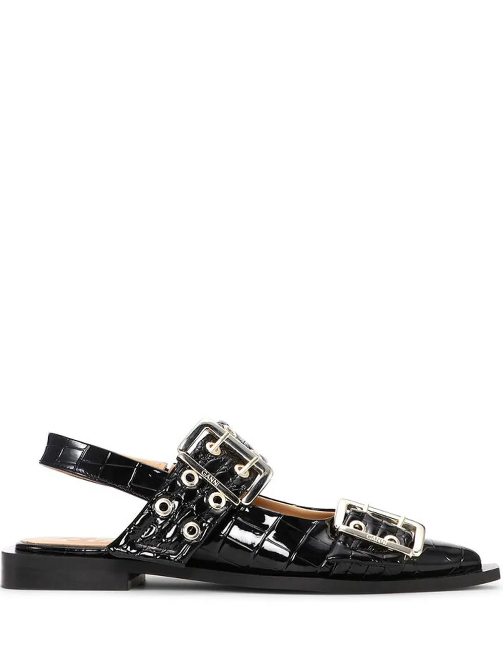 GANNI BALLERINE FEMININE BUCKLE