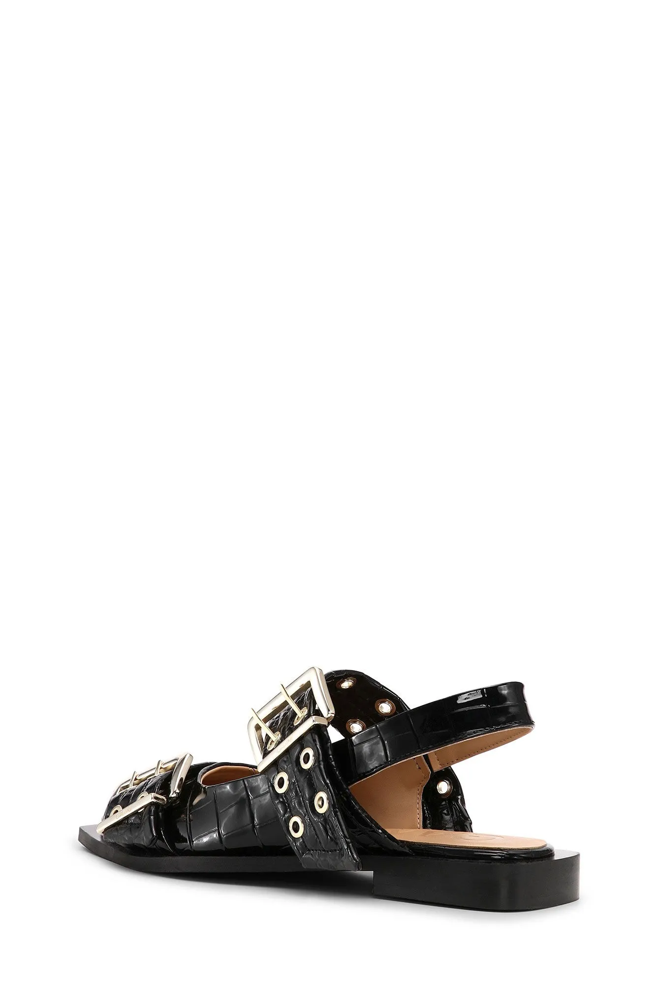 GANNI BALLERINE FEMININE BUCKLE