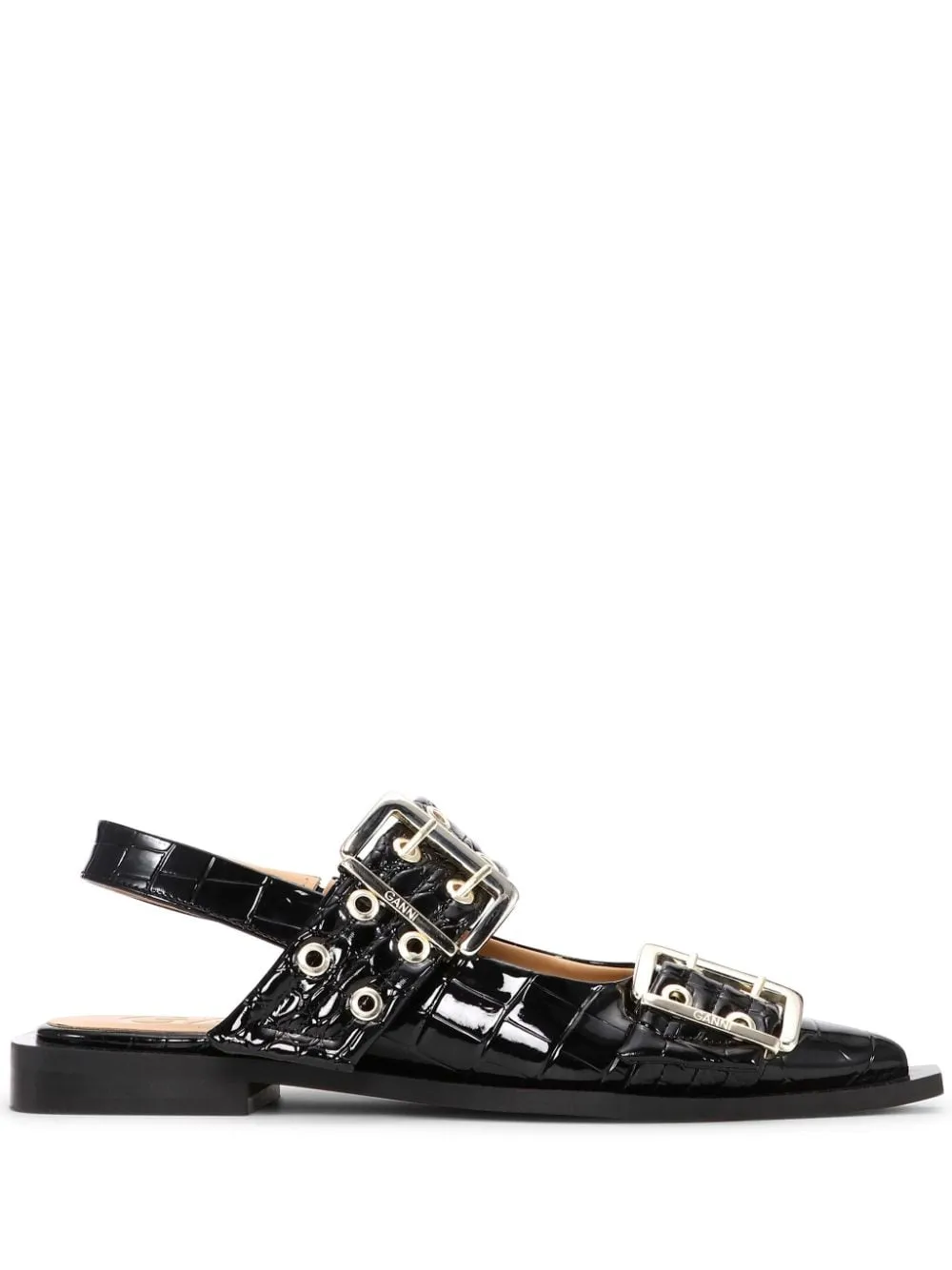 GANNI BALLERINE FEMININE BUCKLE