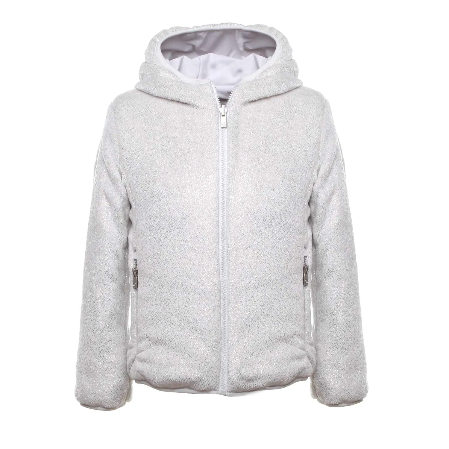 Giacca Reversibile Bianca Girl