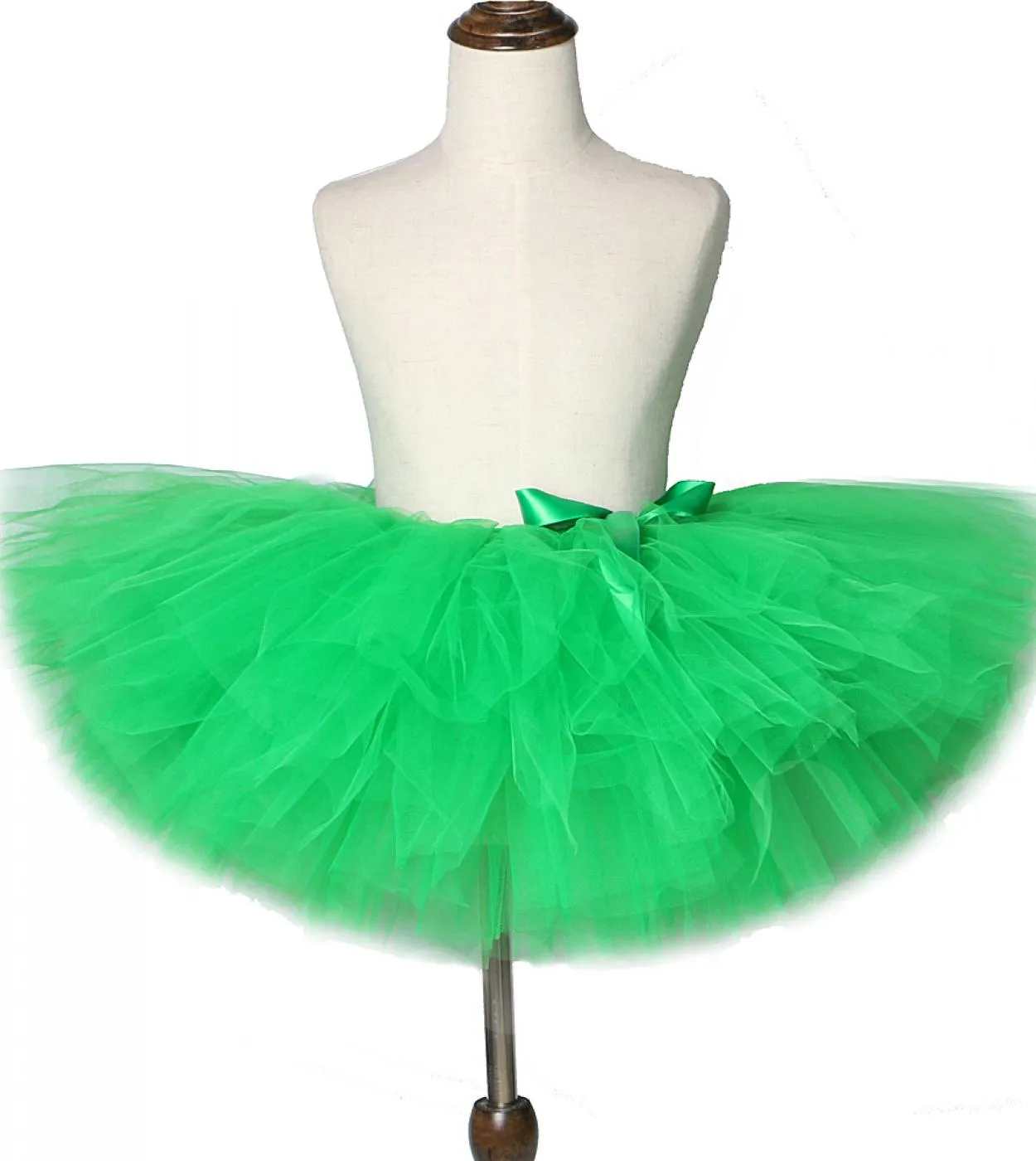 Gonna tutù verde natalizia per neonate Abito da ballo tutù soffice per servizio fotografico di compleanno Bambina per bambini Ha