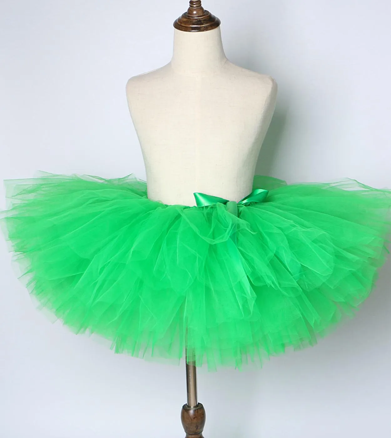 Gonna tutù verde natalizia per neonate Abito da ballo tutù soffice per servizio fotografico di compleanno Bambina per bambini Ha