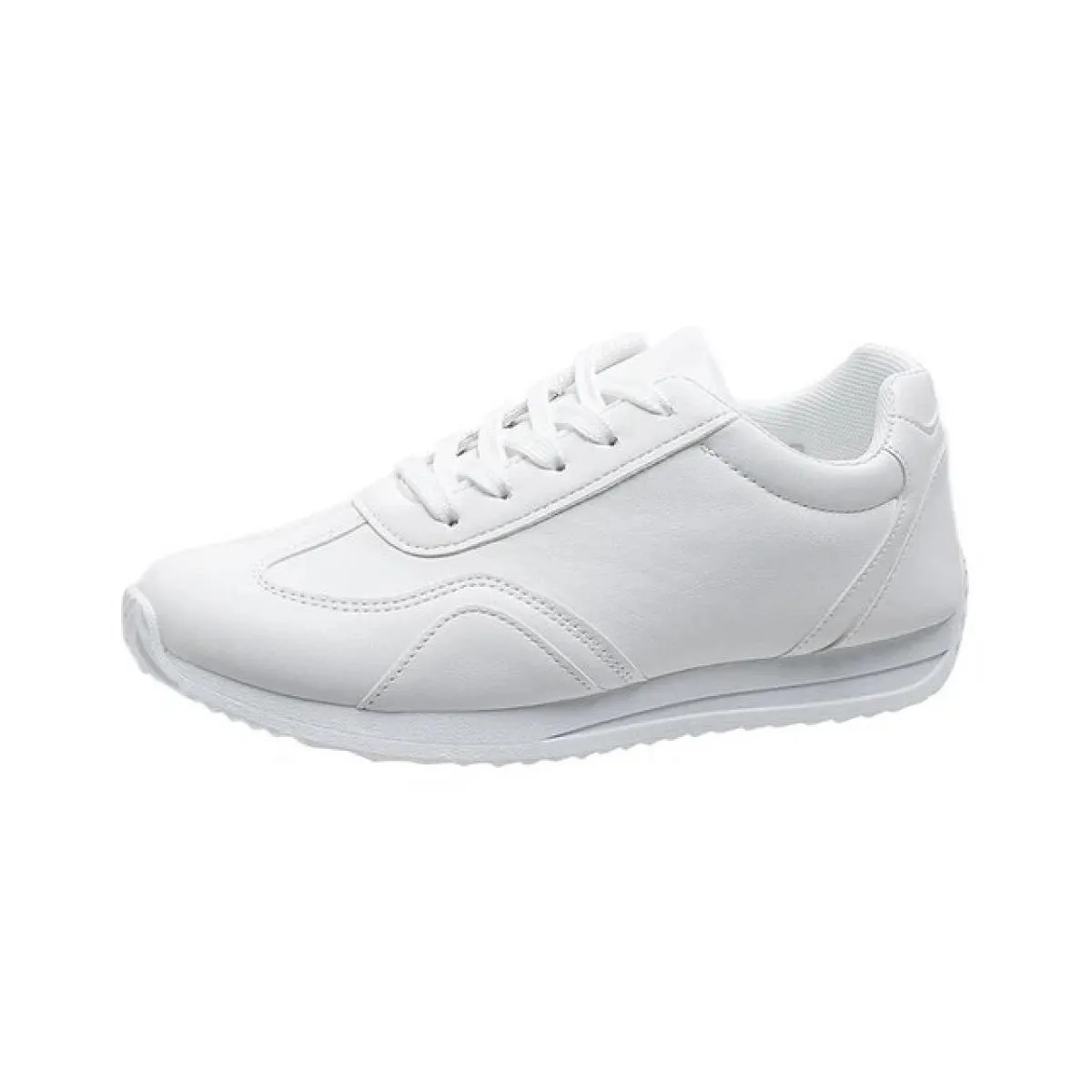 Greyder Scarpe casual da uomo in vera pelle nera eleganti e comode con design con lacci e tacco corto