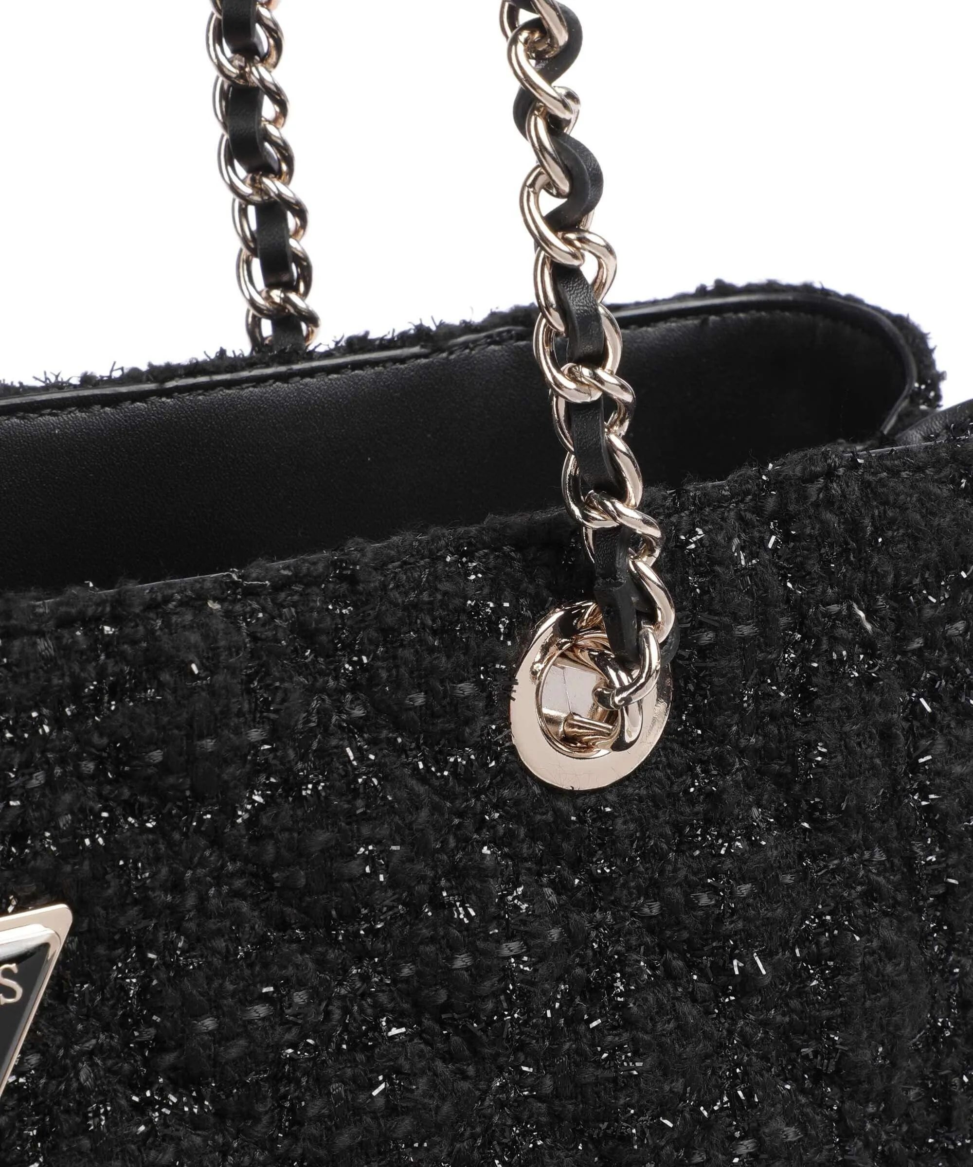  Guess Giully Borsa shopper poliestere nero  