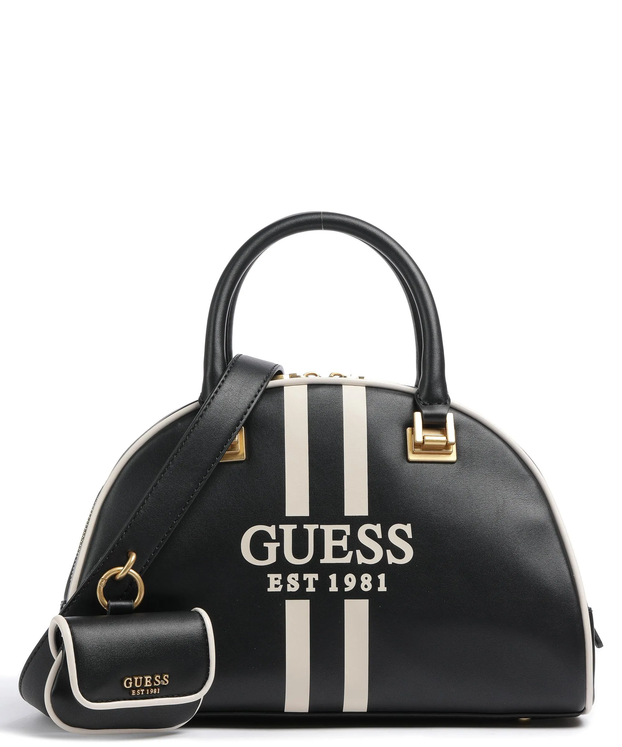  Guess Mildred Borsa a mano pelle sintetica nero  