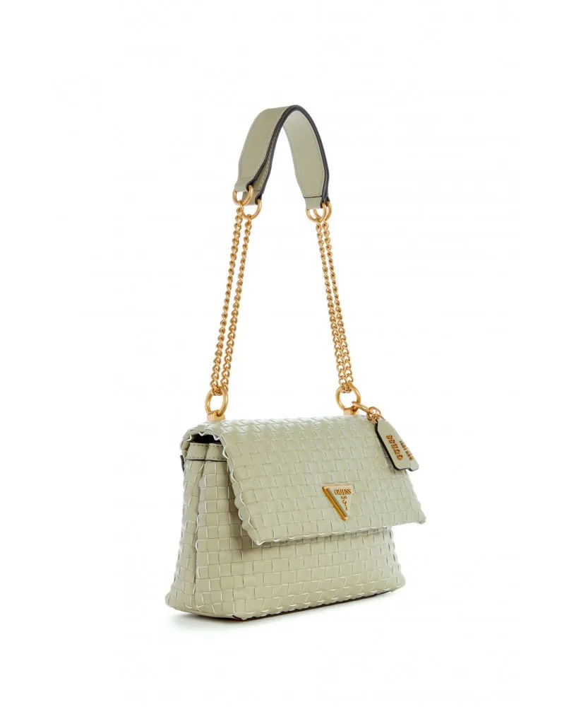 GUESS WA877421 LISBET borsa a tracolla mini bag donna verde