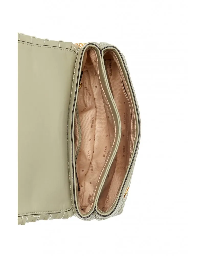 GUESS WA877421 LISBET borsa a tracolla mini bag donna verde
