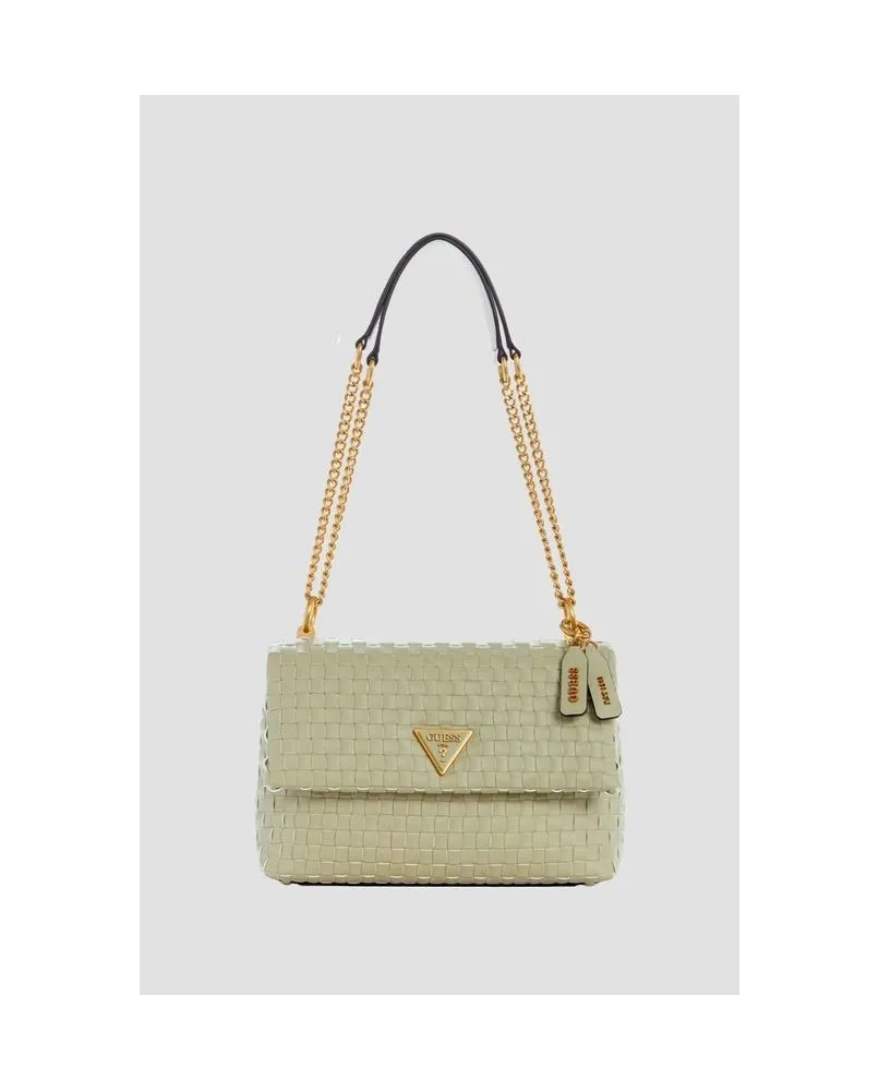 GUESS WA877421 LISBET borsa a tracolla mini bag donna verde