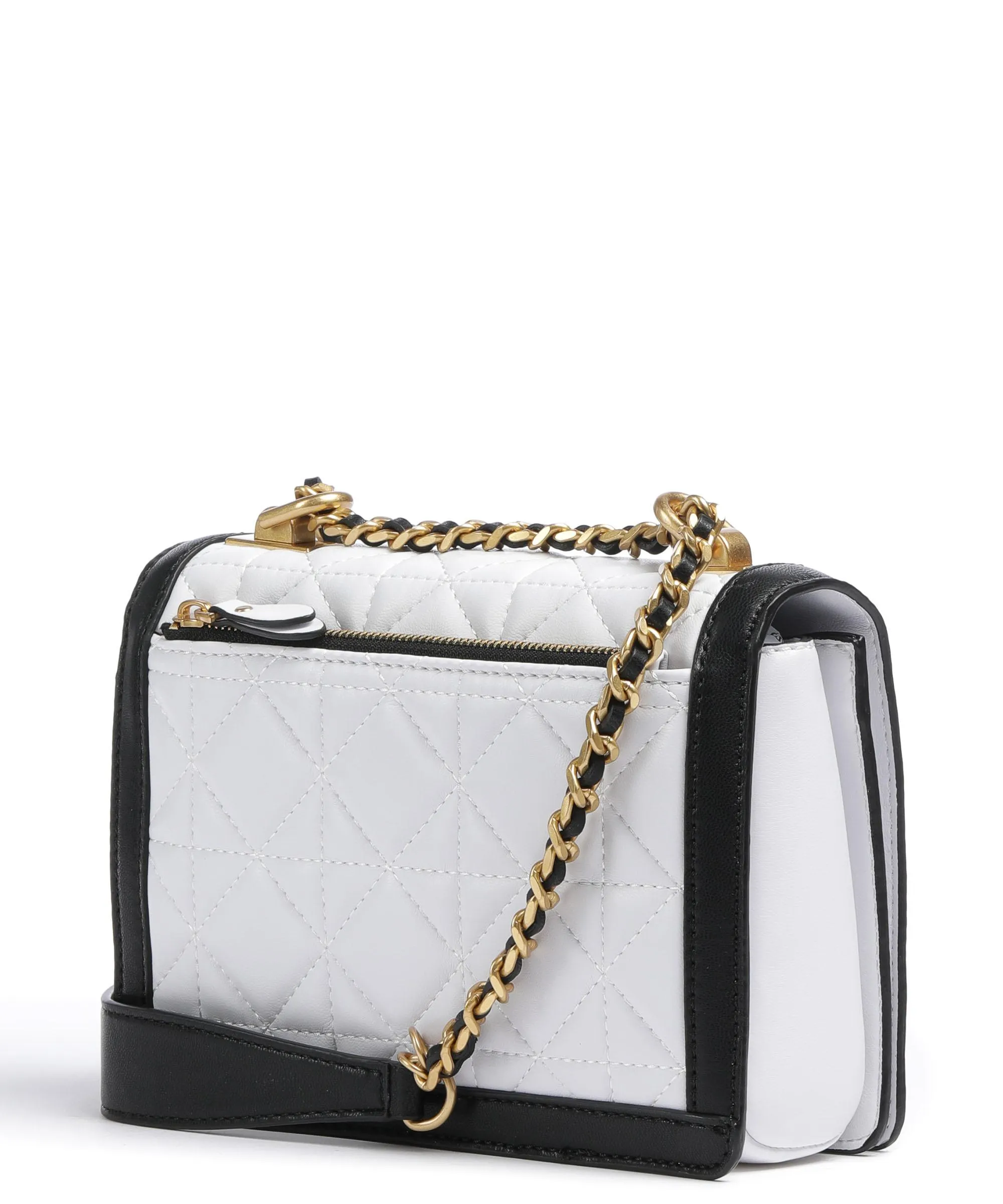  Guess Wilder Borsa a spalla pelle sintetica bianco  