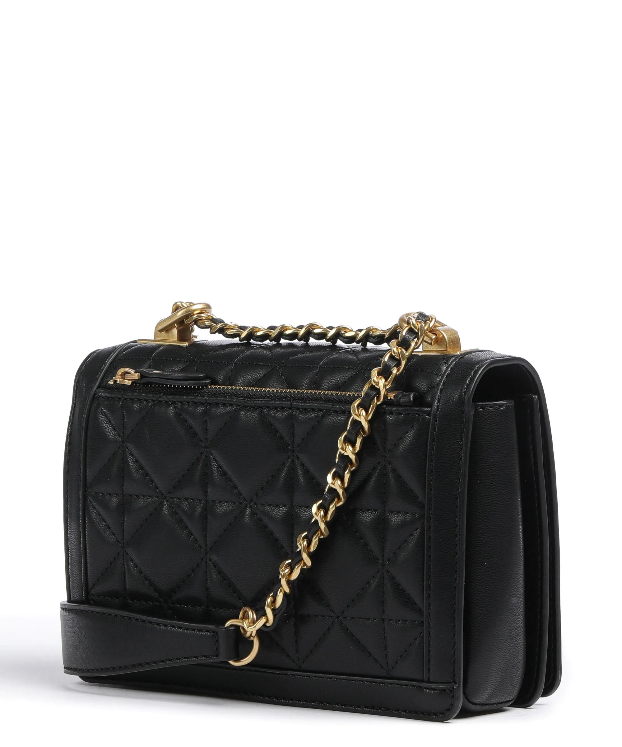  Guess Wilder Borsa a spalla pelle sintetica nero  