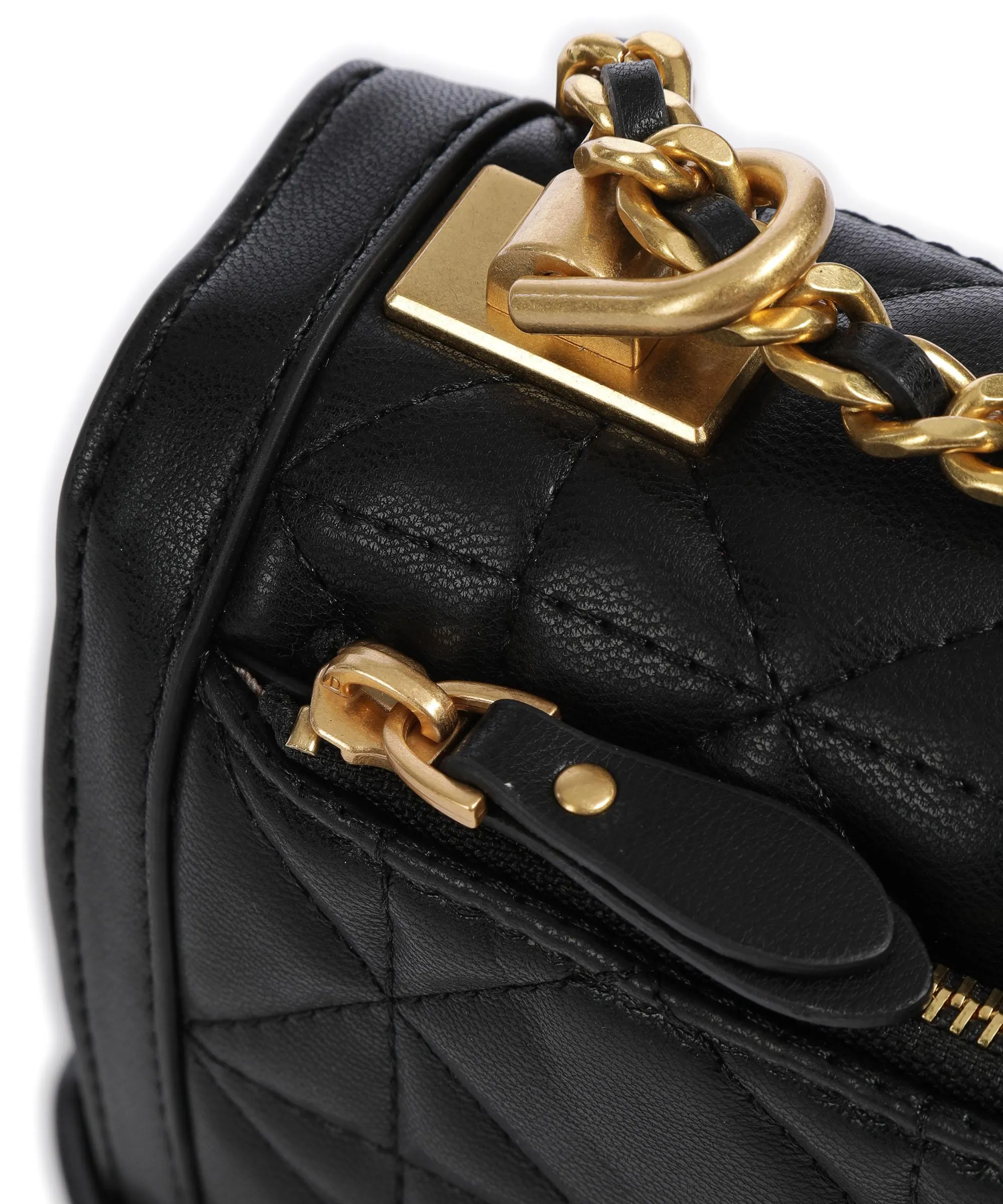  Guess Wilder Borsa a spalla pelle sintetica nero  
