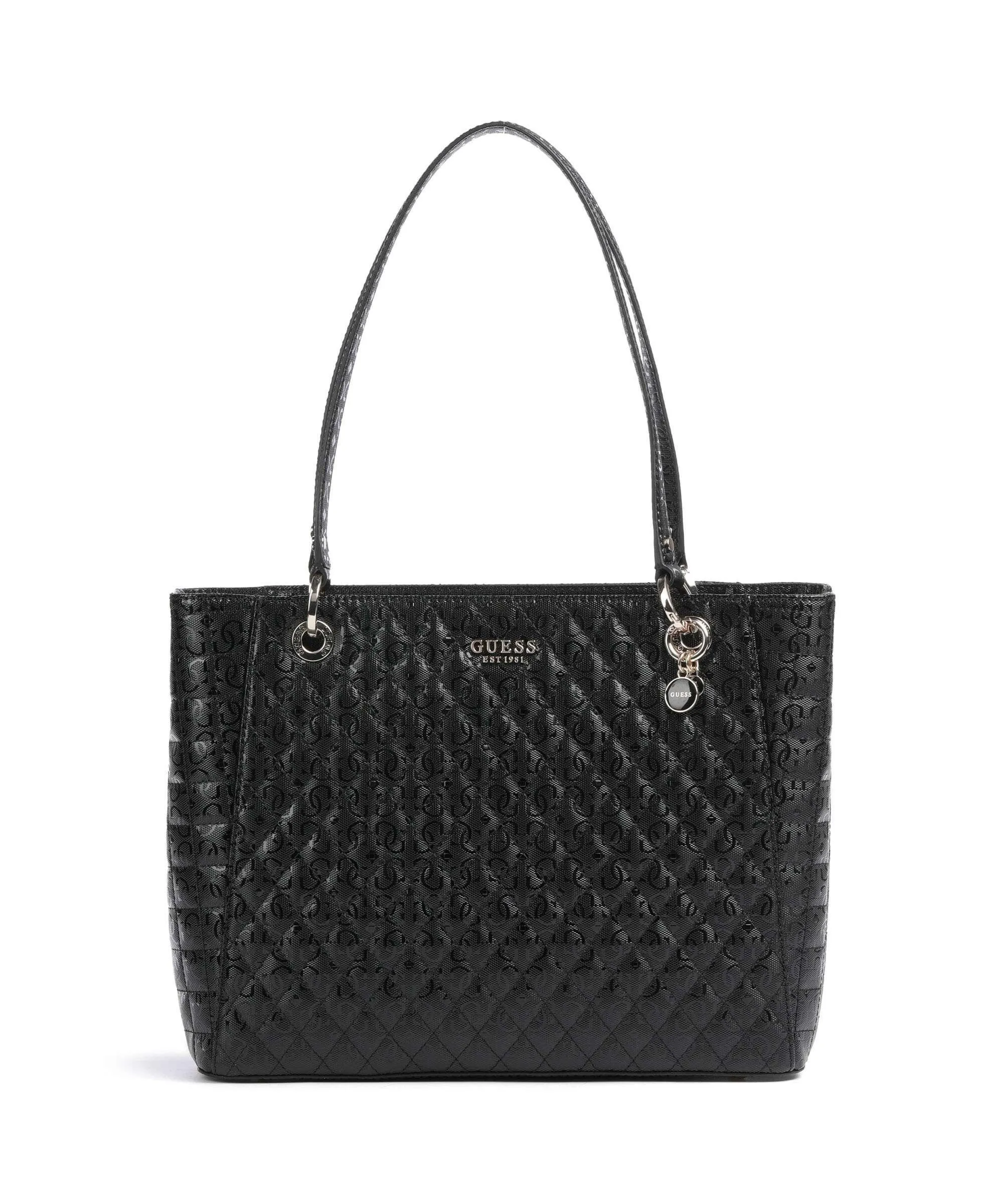  Guess Yarmilla Borsa shopper pelle sintetica nero  