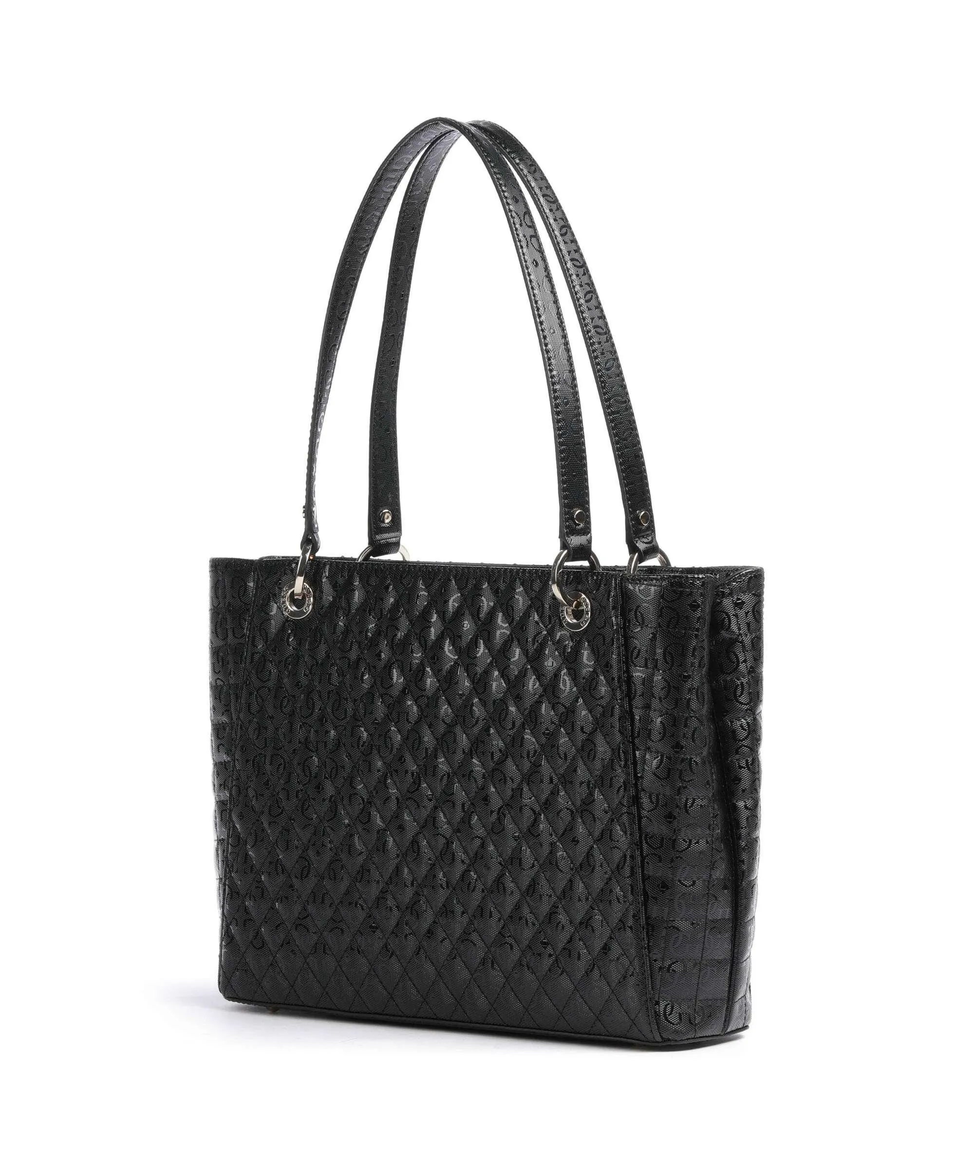  Guess Yarmilla Borsa shopper pelle sintetica nero  