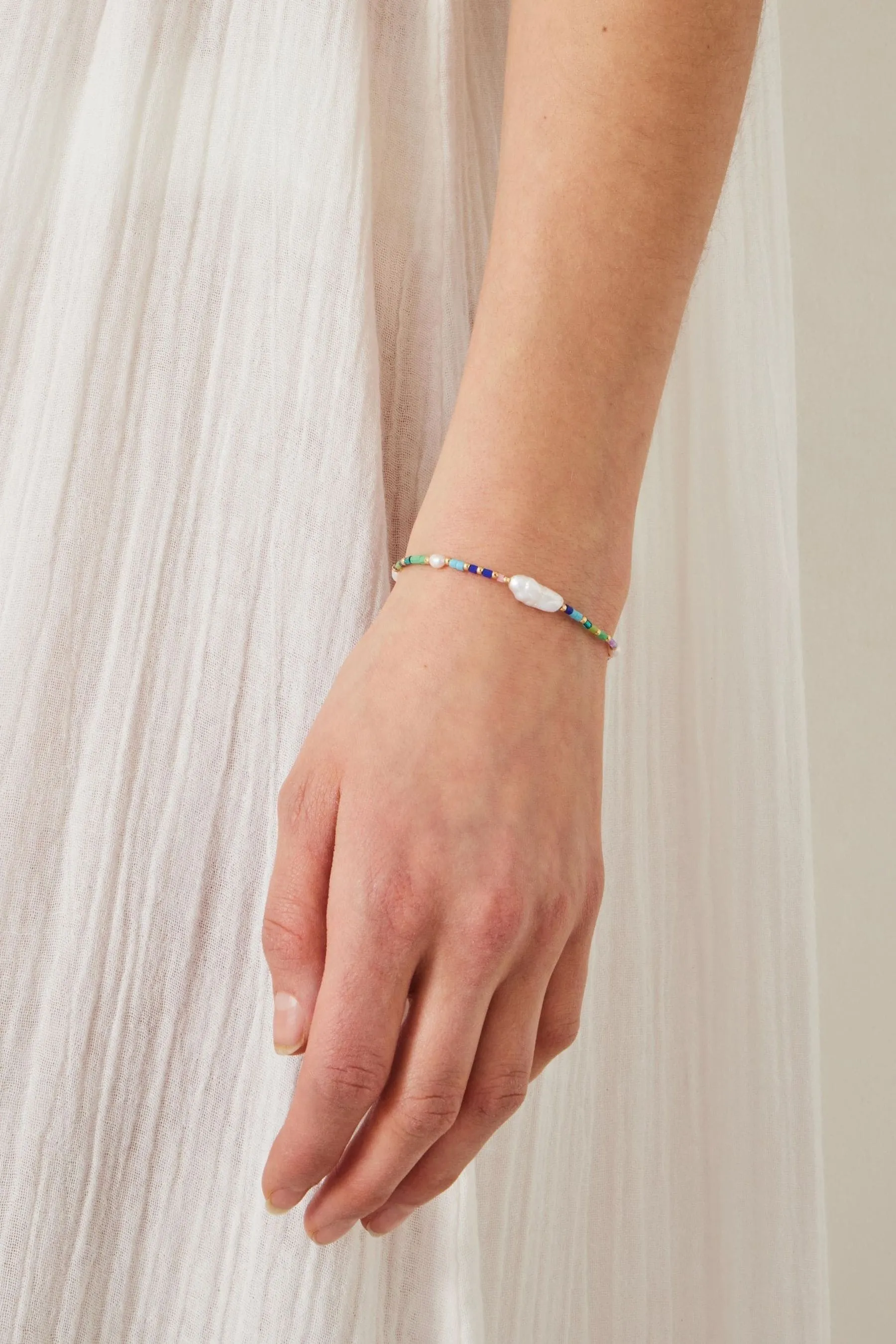 Hush Tone - Maisie - Bracciale dell'amicizia con perline