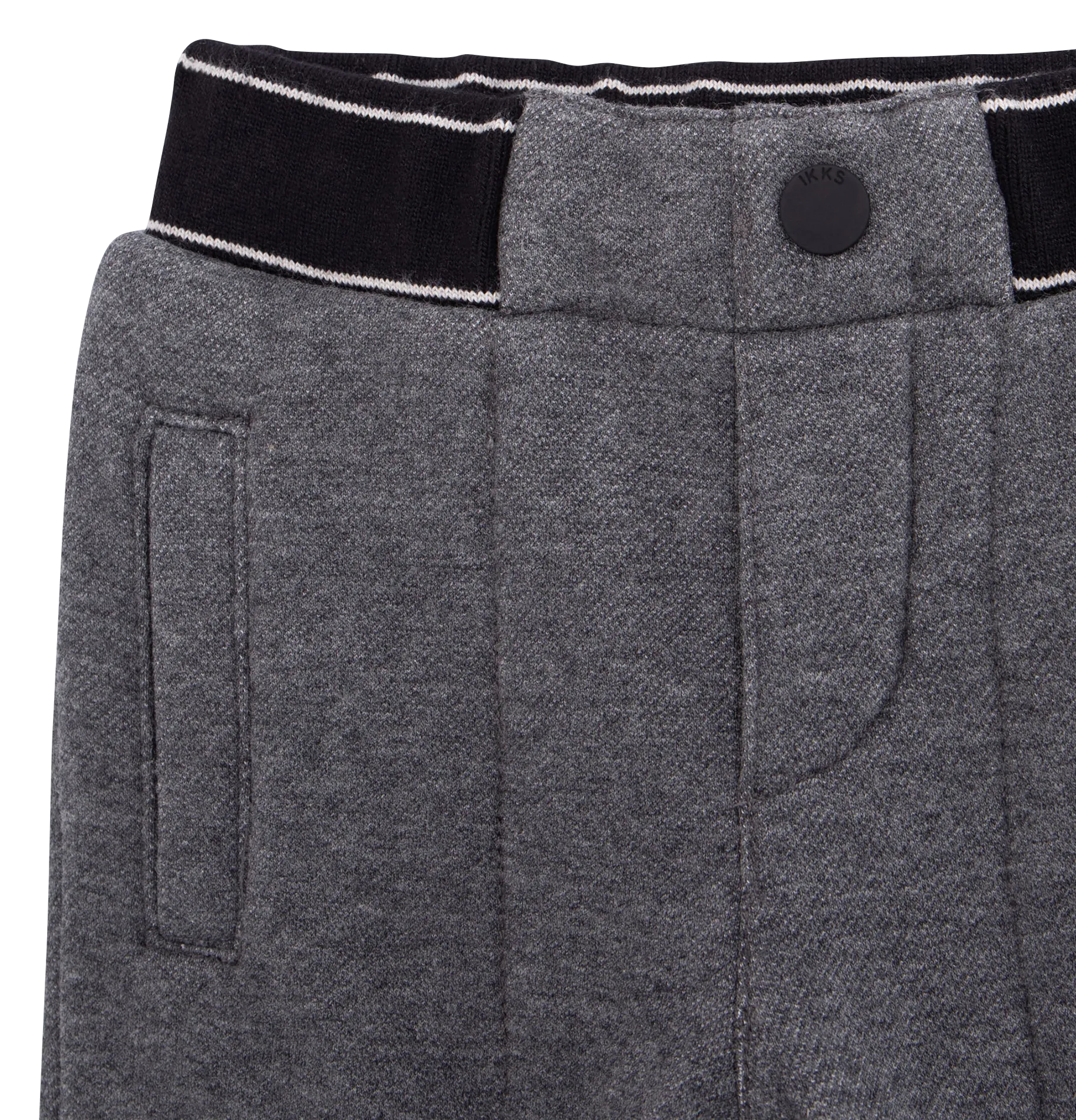  IKKS JUNIOR   Pantaloni dritti | Grigio