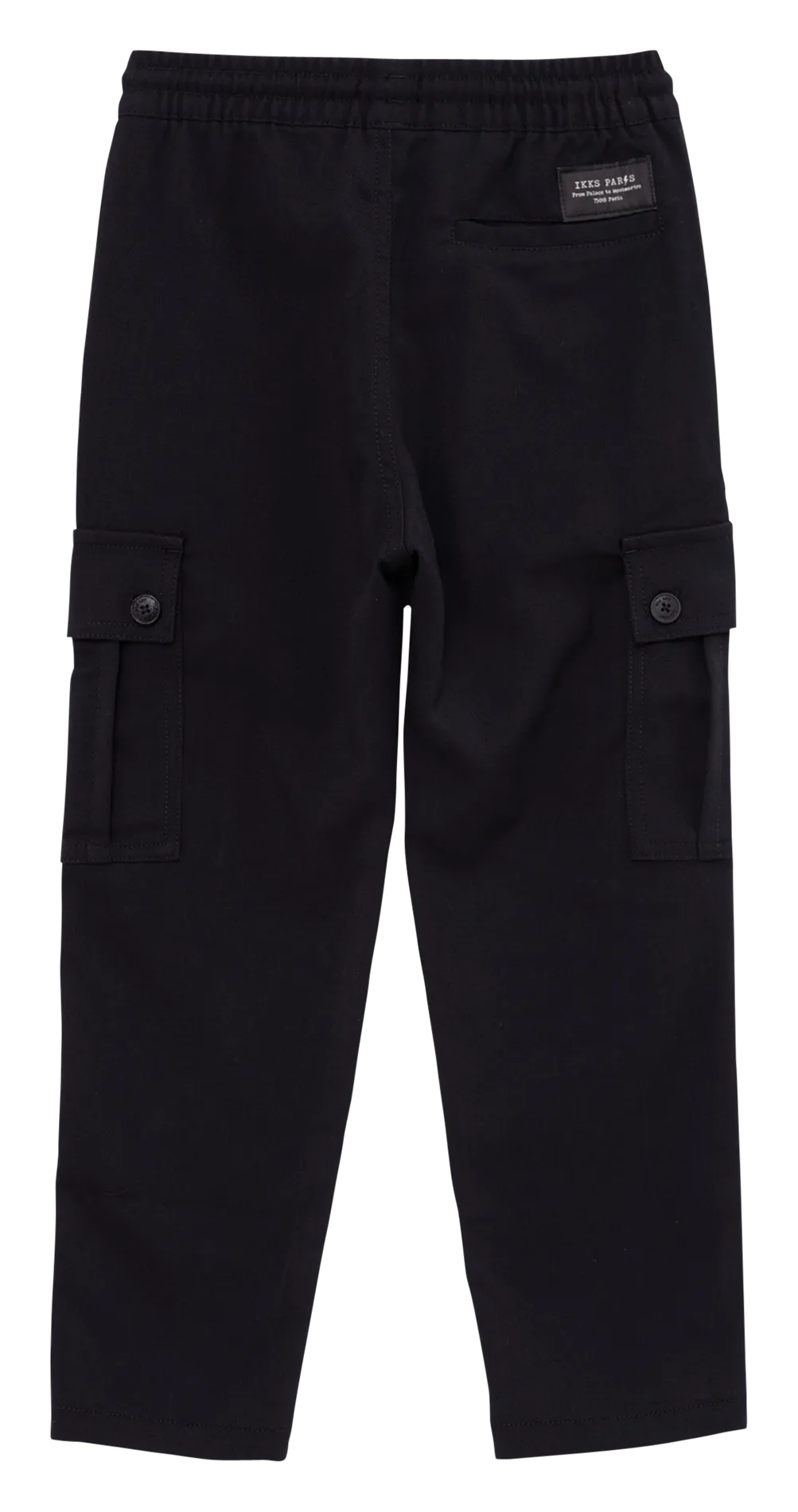  IKKS JUNIOR   Pantaloni larghi stile cargo | Nero