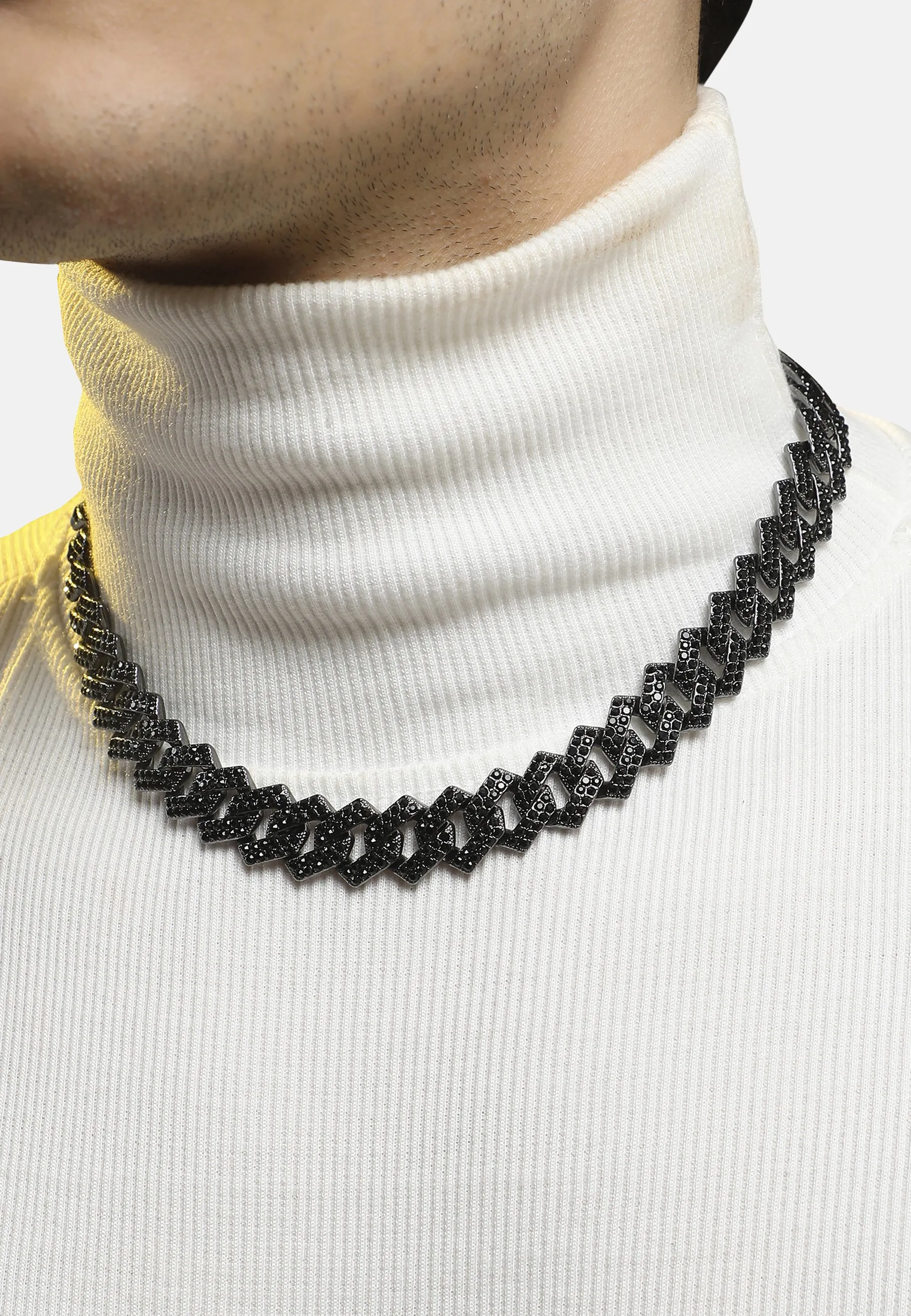 INSTAFAB CHAINLINK NECKLACE ZEPHYR - Collana