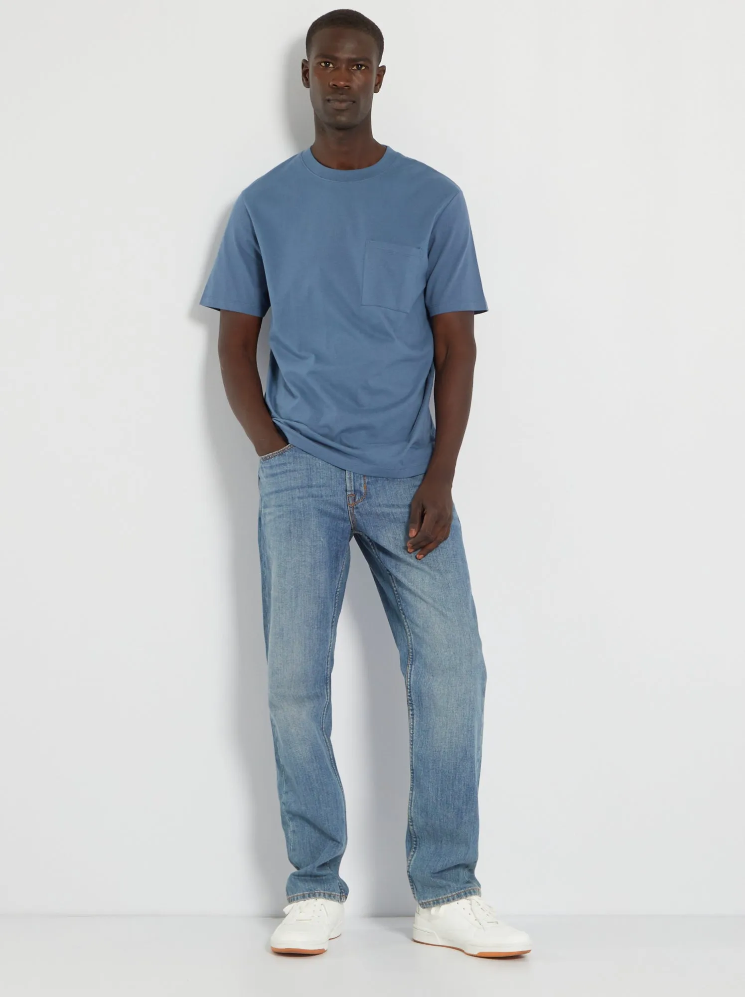 Jeans regular fit - L32 - stone