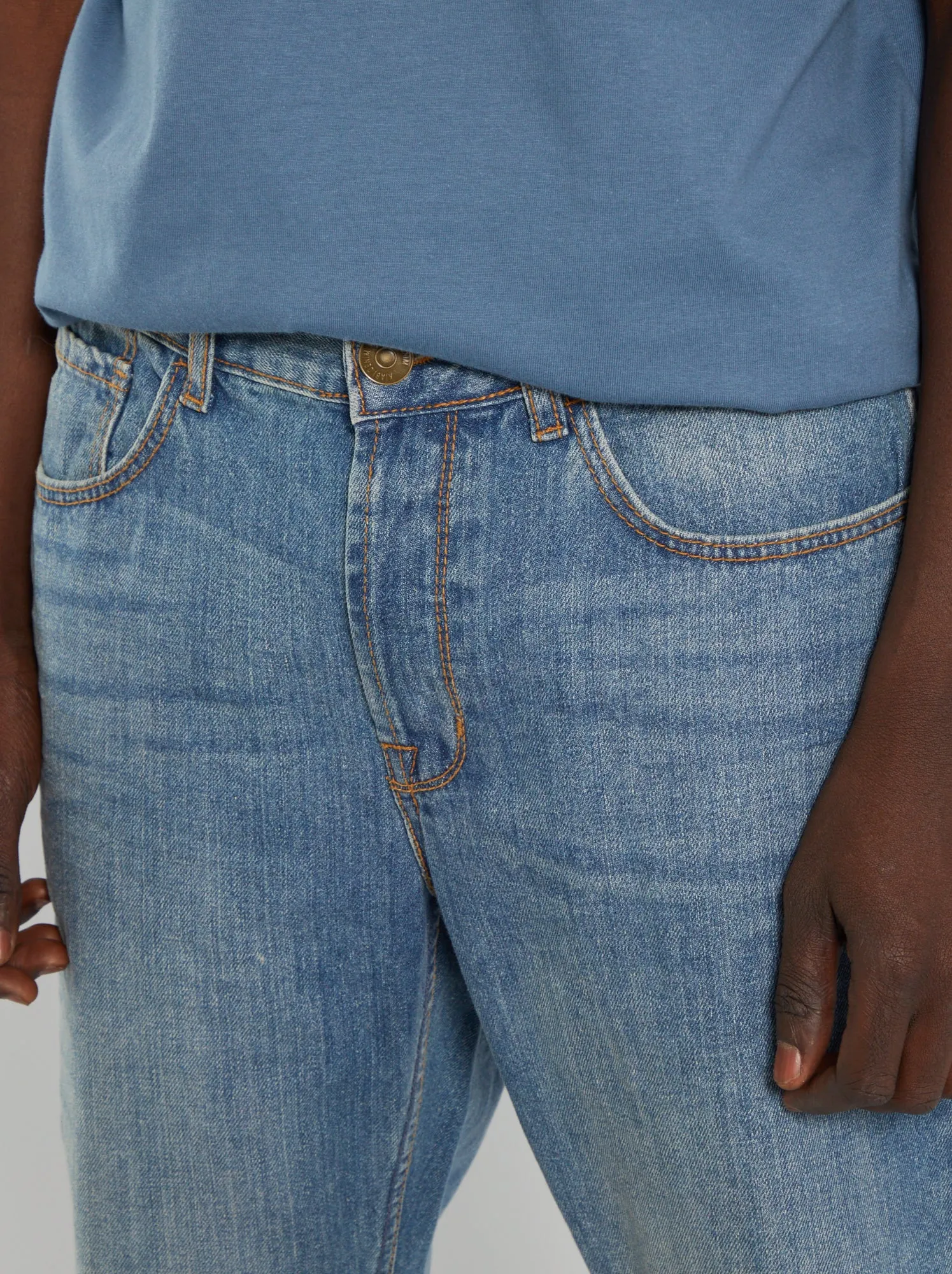 Jeans regular fit - L32 - stone