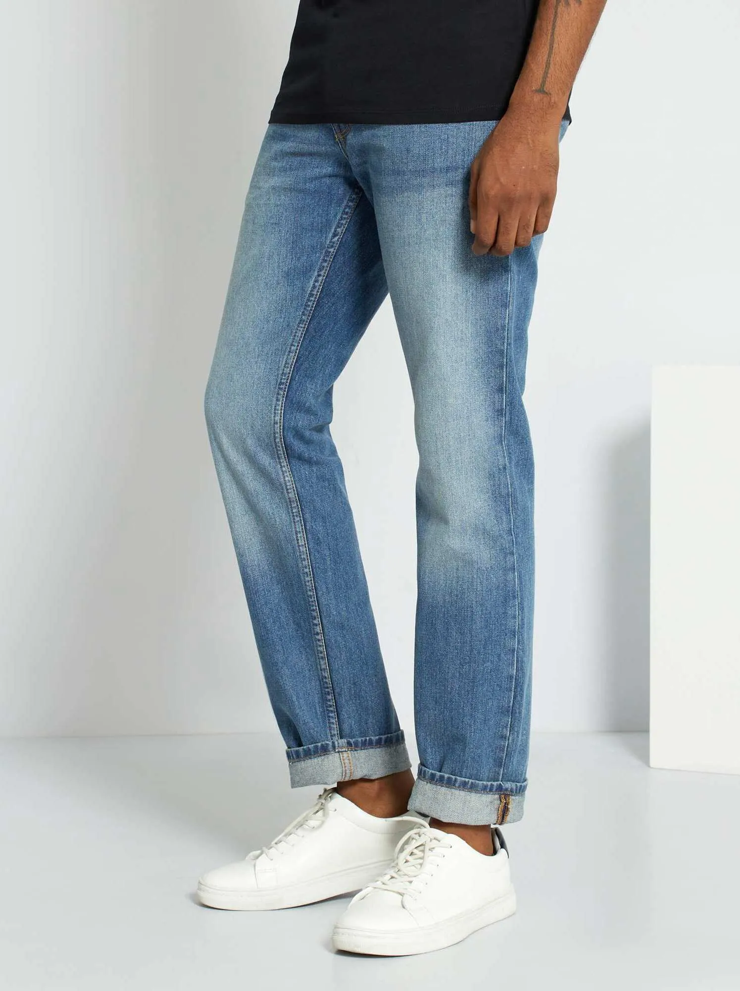 Jeans regular fit - L32 - stone
