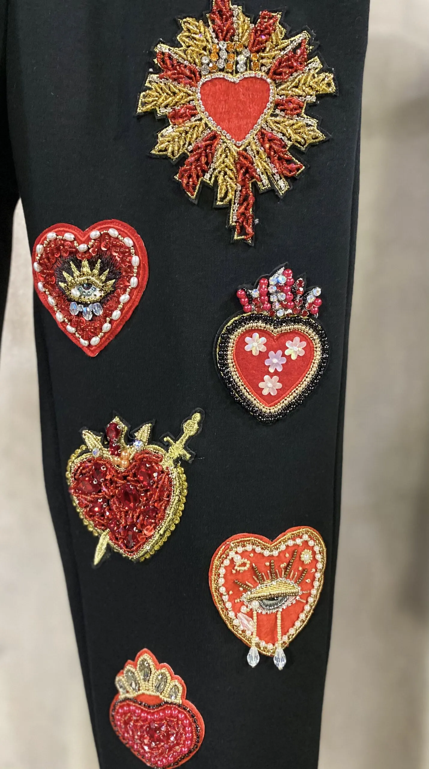 Jogger Patch Cuori