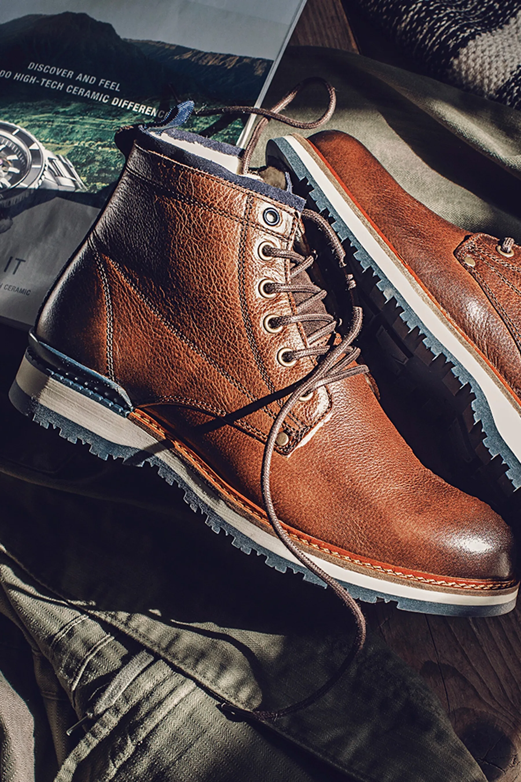 Jones - Bootmaker Uomo Ealing - Stivali alla caviglia in pelle