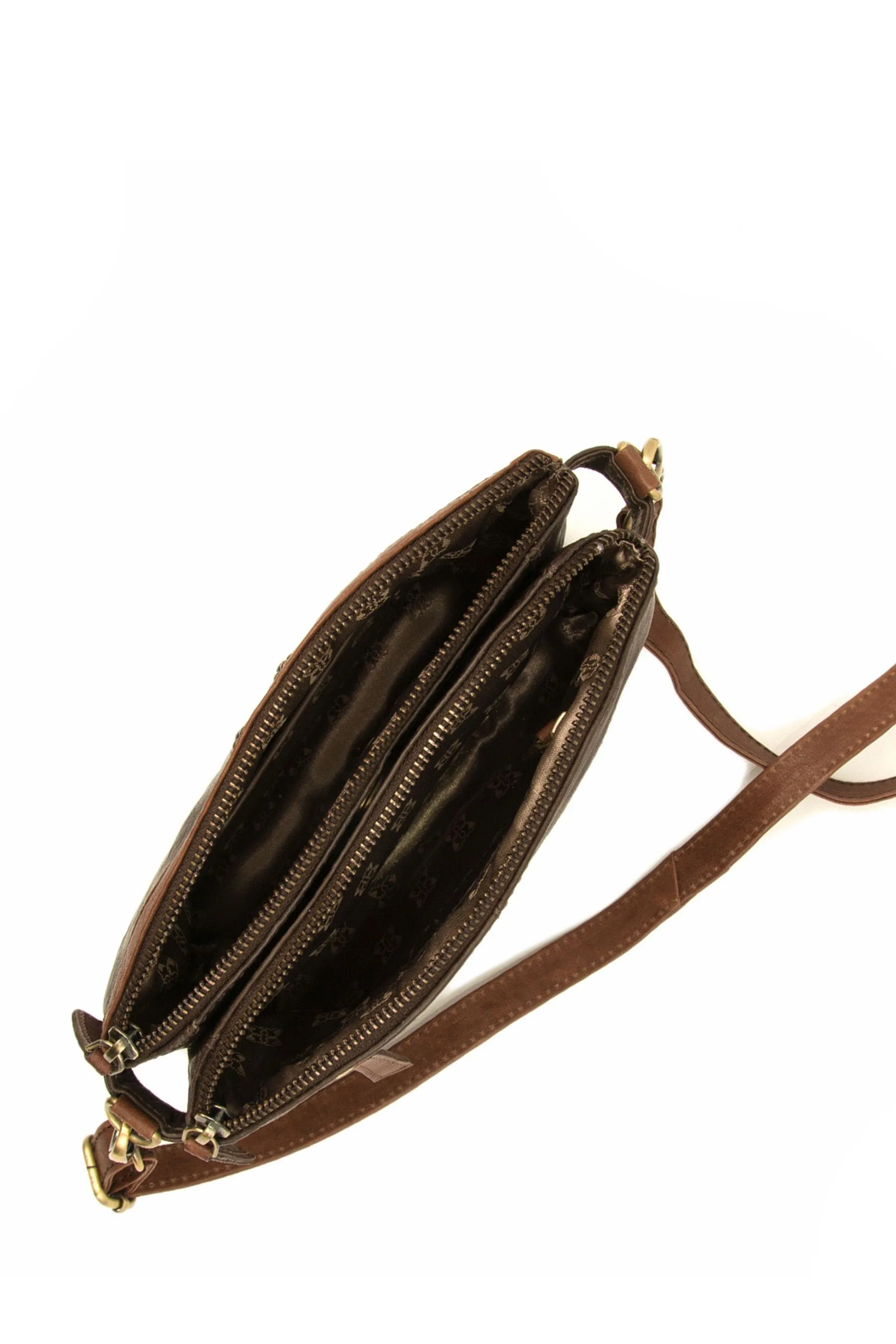 Lakeland Leather Borsa a tracolla con zip Hartsop    