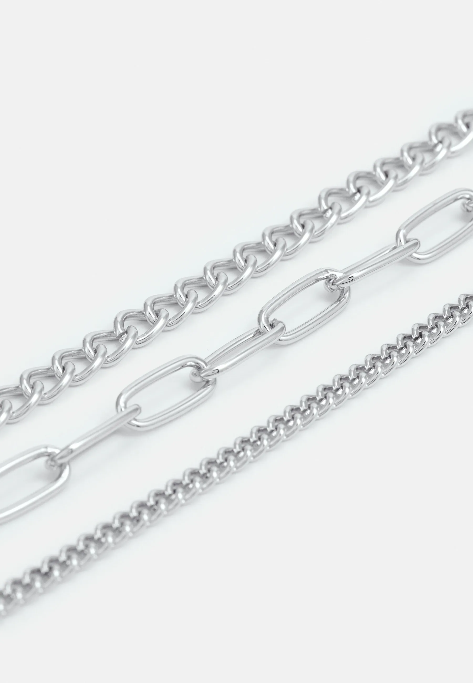 LAYERING CHAIN NECKLACE UNISEX - Collana