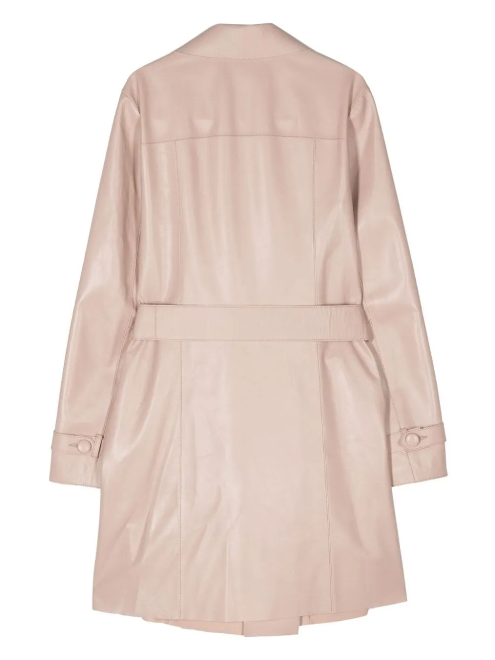 Leather Trench Coat