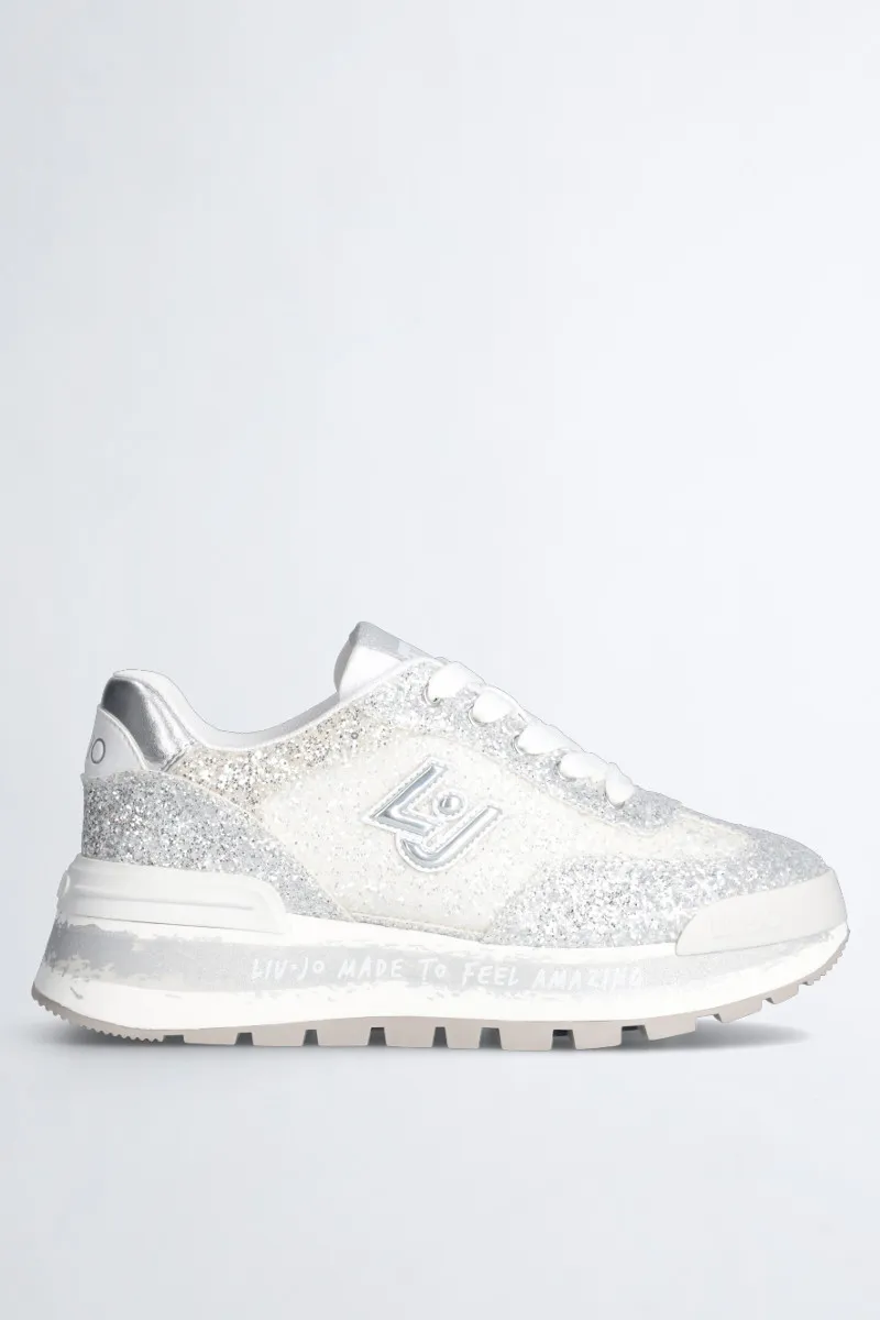 LIU JO Sneakers platform full glitter