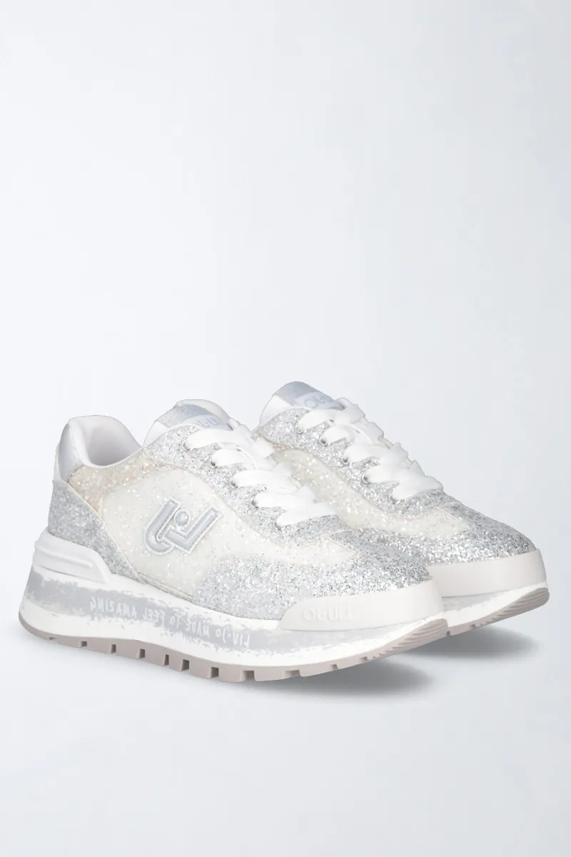 LIU JO Sneakers platform full glitter