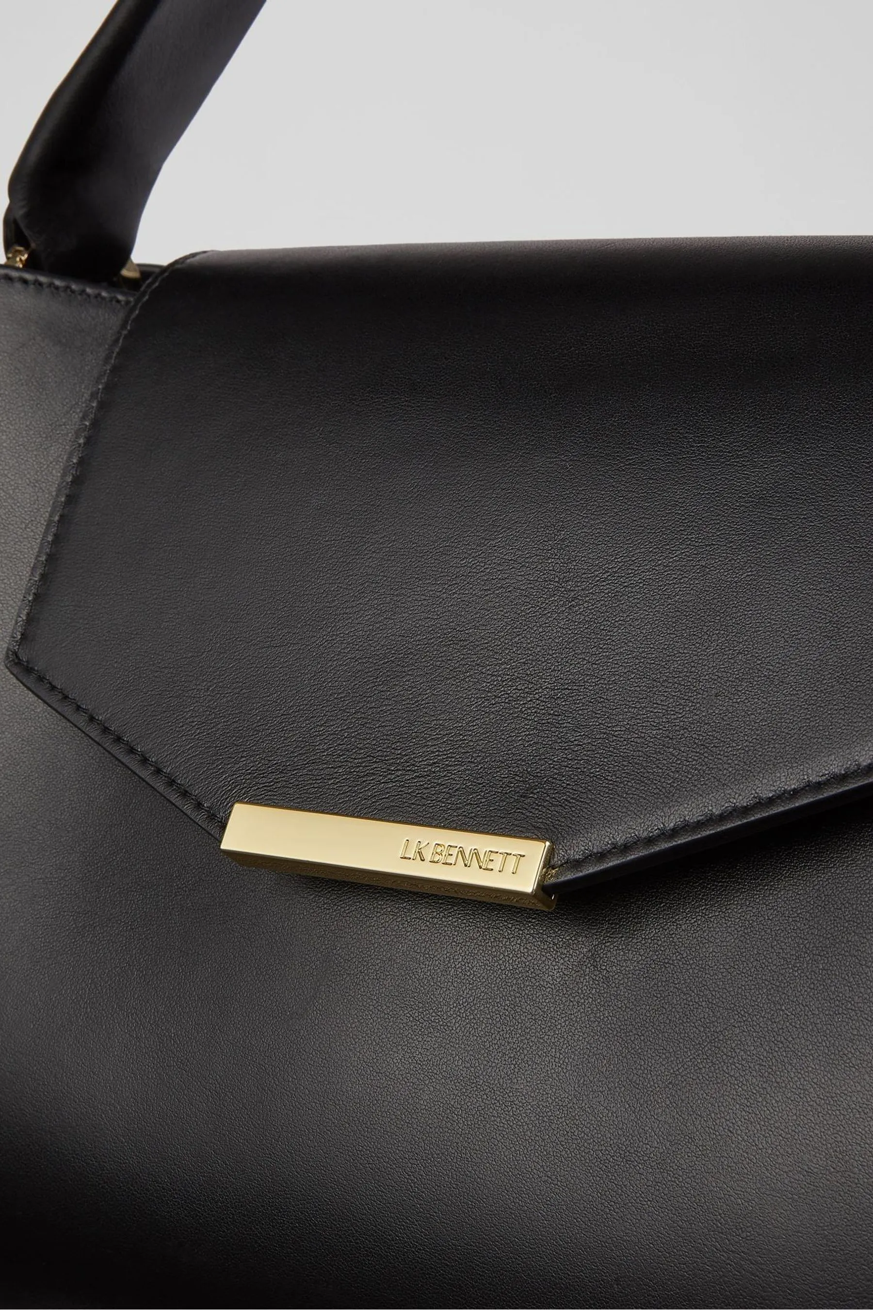 LK Bennett Harbour - Borsa tote a trapezio in pelle    