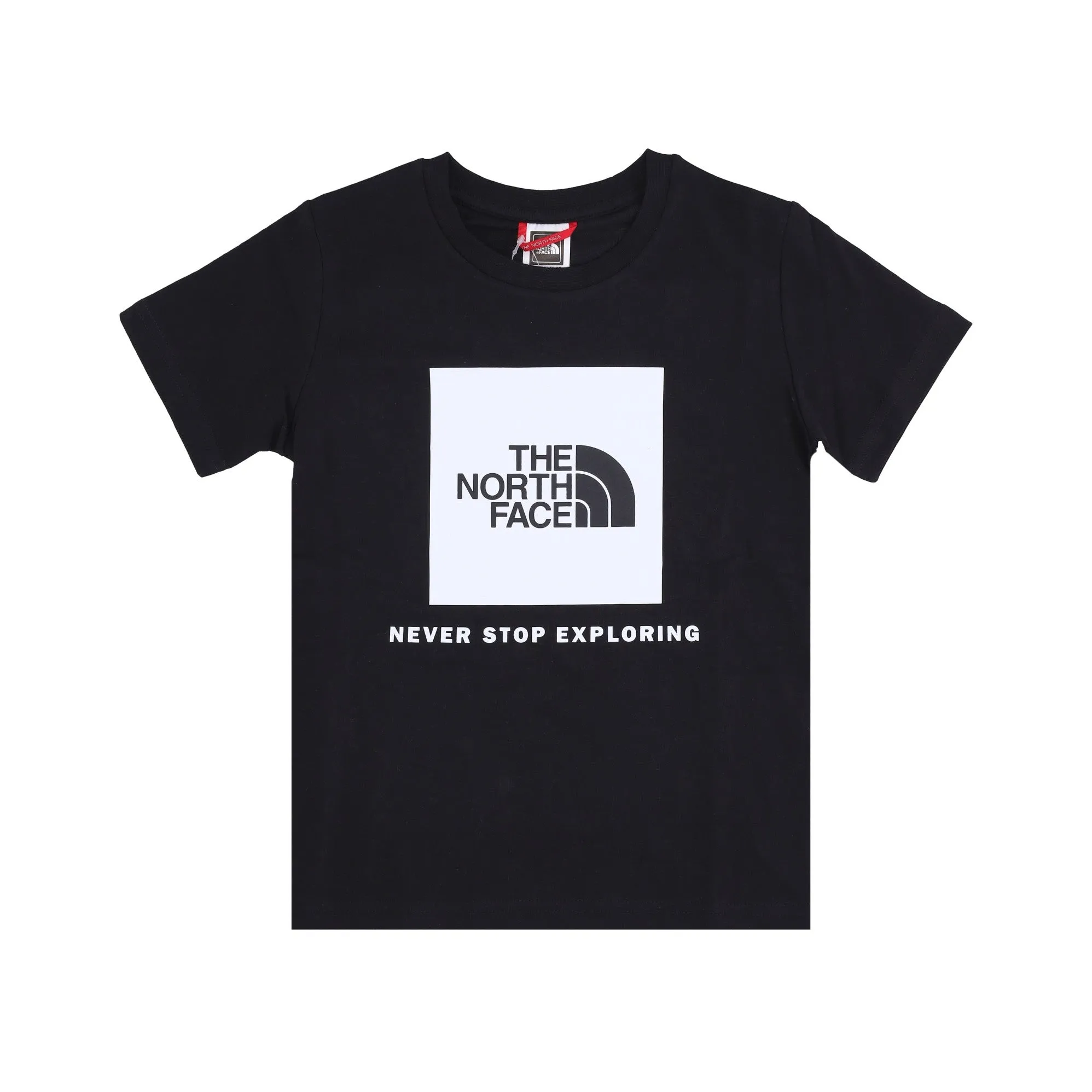 Maglietta Ragazzo Box Tee Black/white