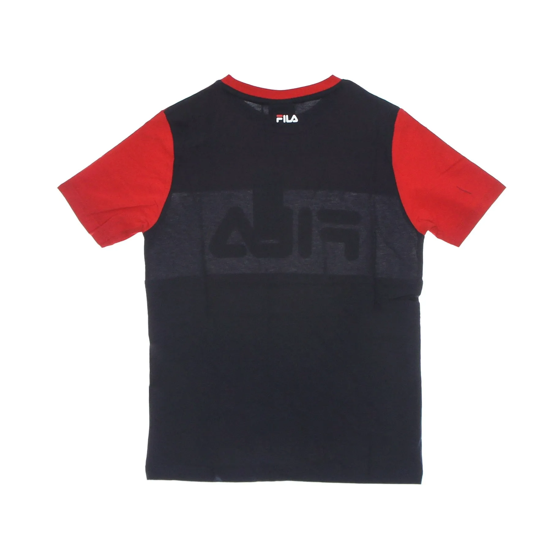 Maglietta Ragazzo Marina Blocked Tee Black Iris/true Red/bright White