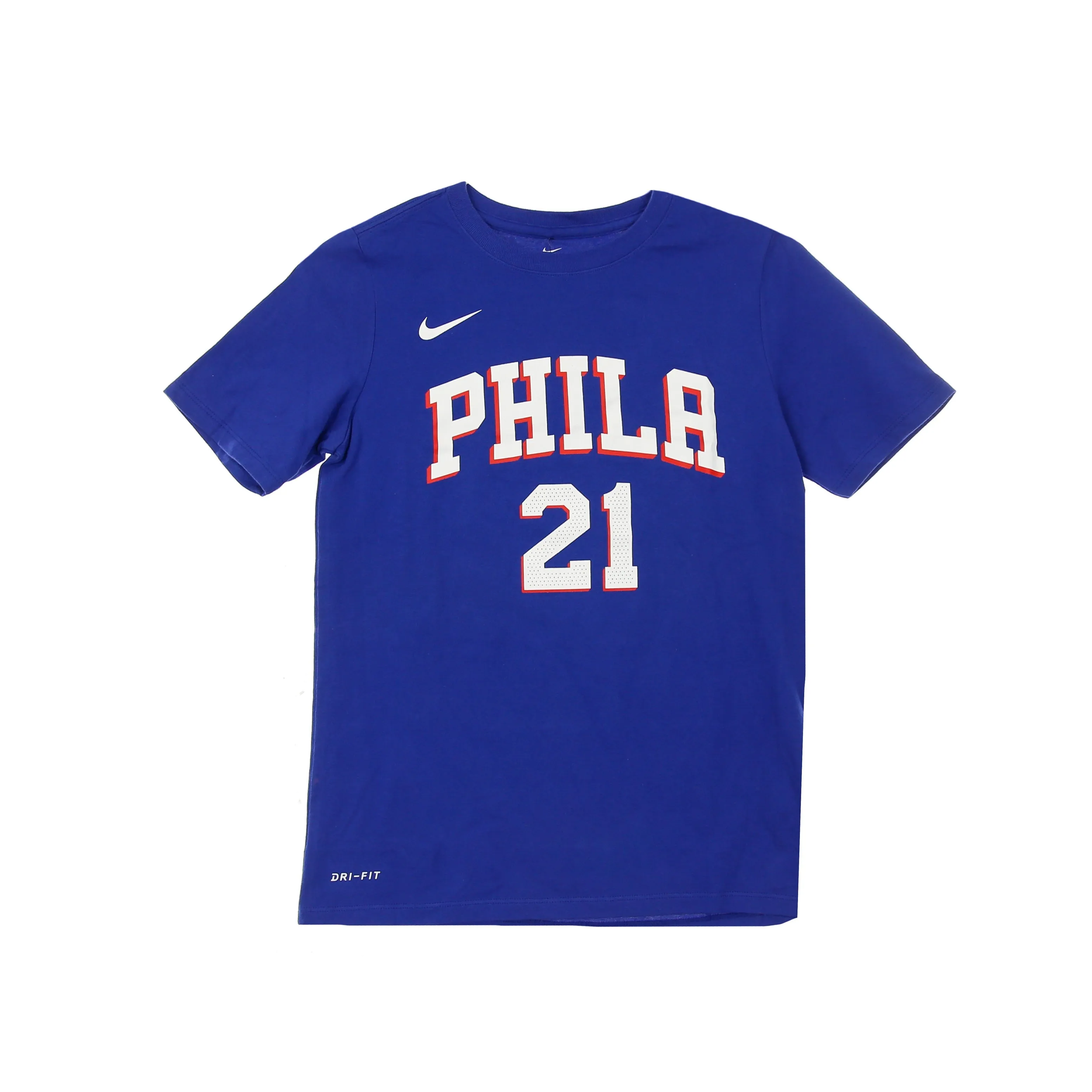 Maglietta Ragazzo Nba Icon Edition Tee No 21 Joel Embiid Phi76e Original Team Colors