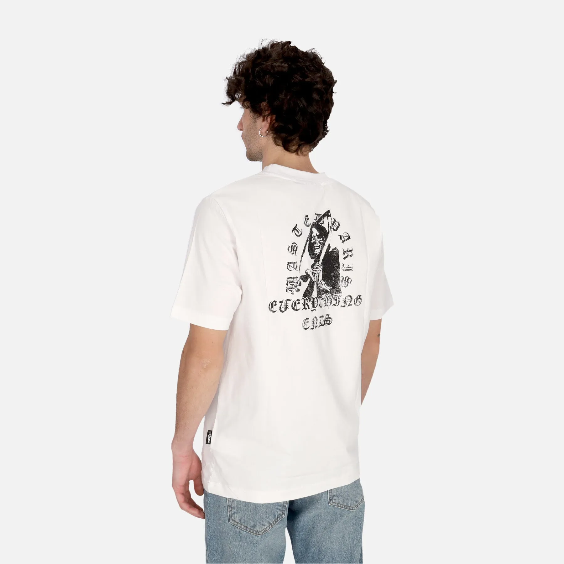 Maglietta Uomo Grief Tee White