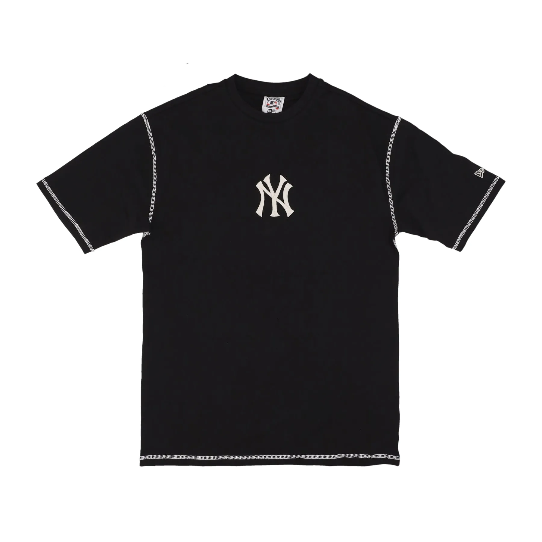 Maglietta Uomo Mlb World Series Oversize Tee Neyyan Black/off White