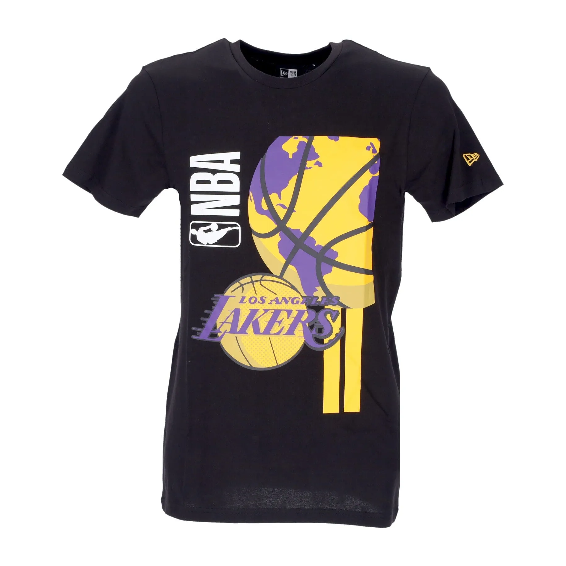 Maglietta Uomo Nba Bball Globe Graphic Tee Loslak Black