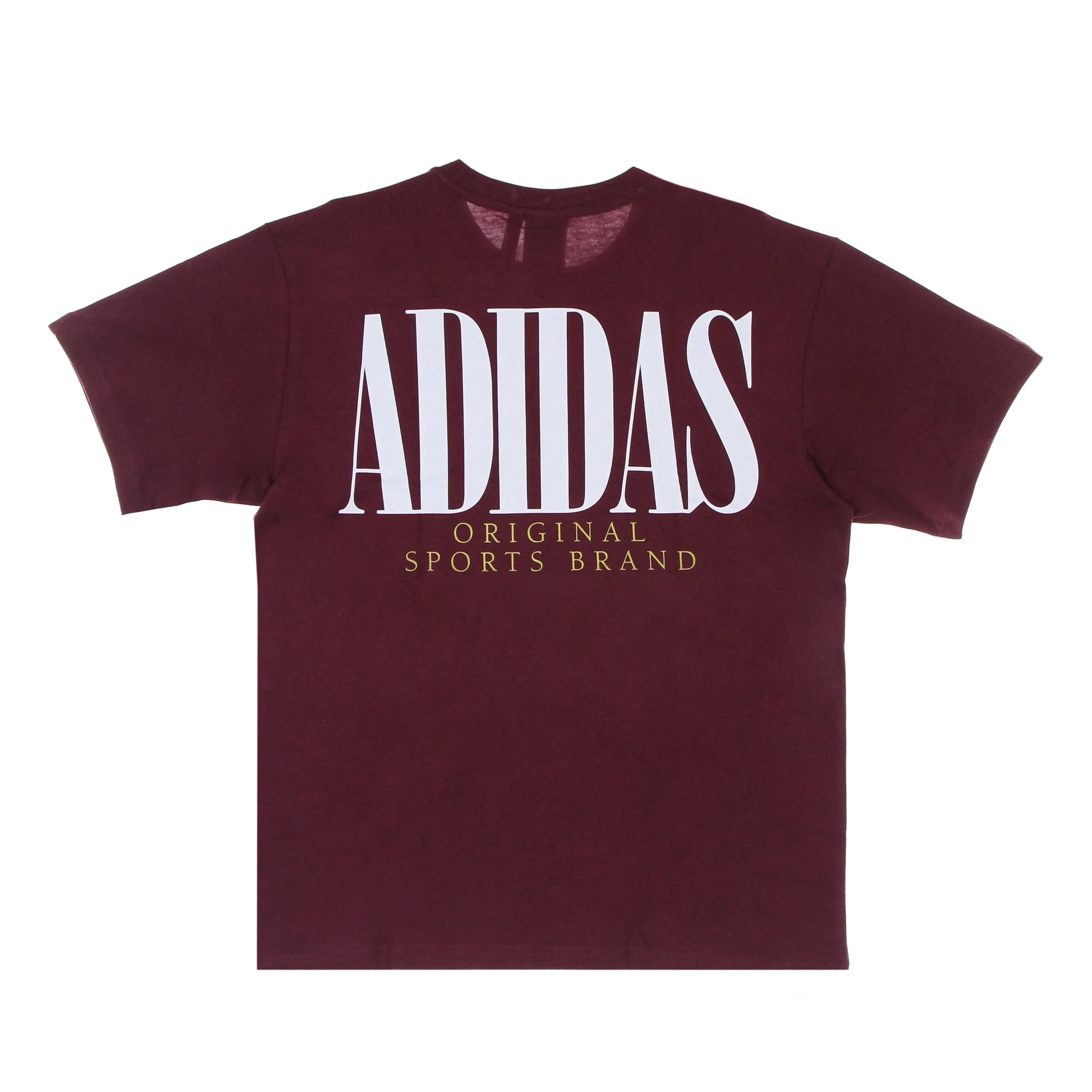 Maglietta Uomo Trefoil Script Tee Crimson
