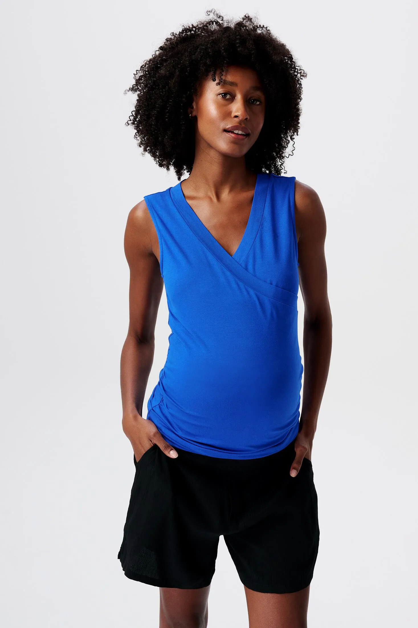 MATERNITY T-shirt con scollo a V