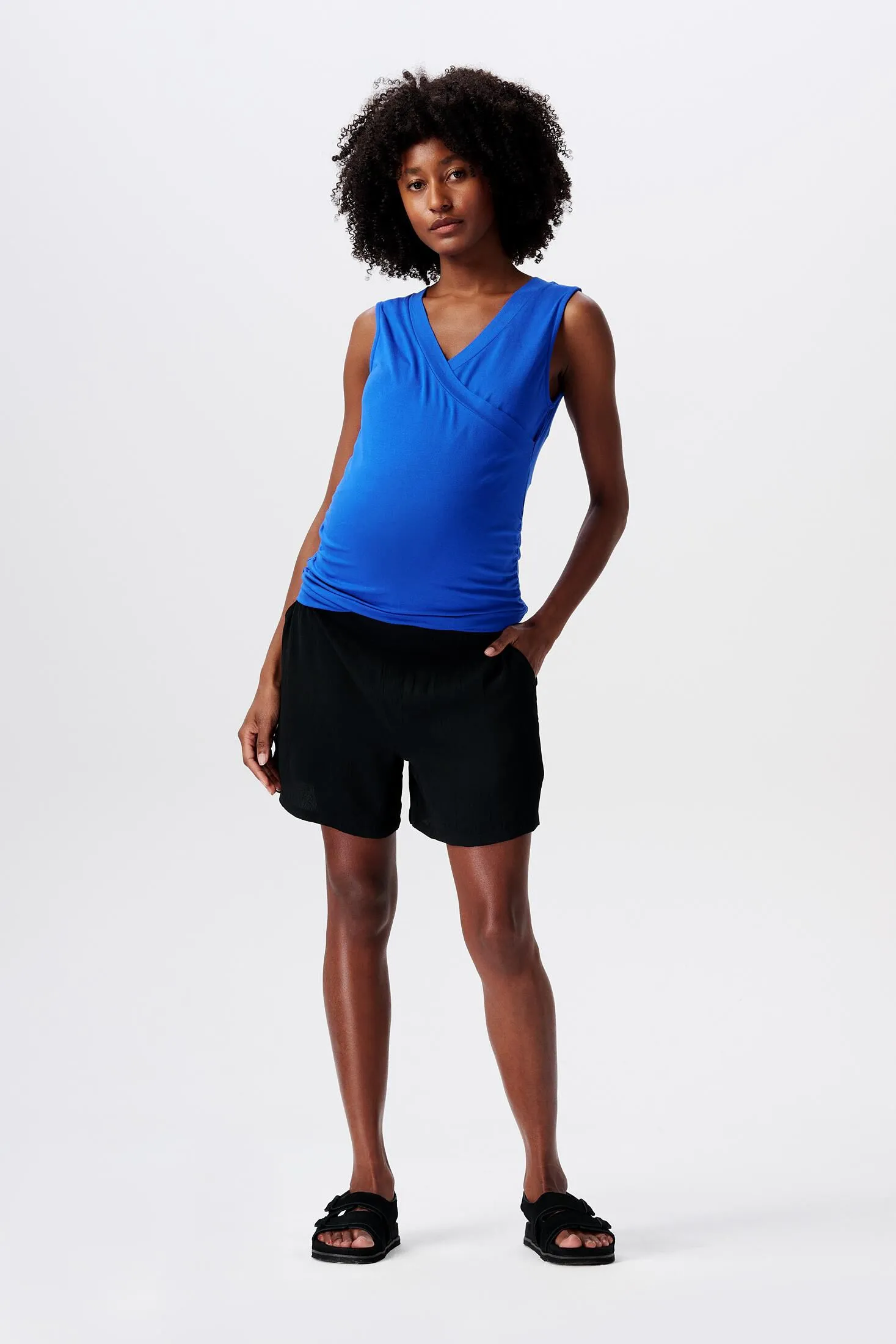 MATERNITY T-shirt con scollo a V
