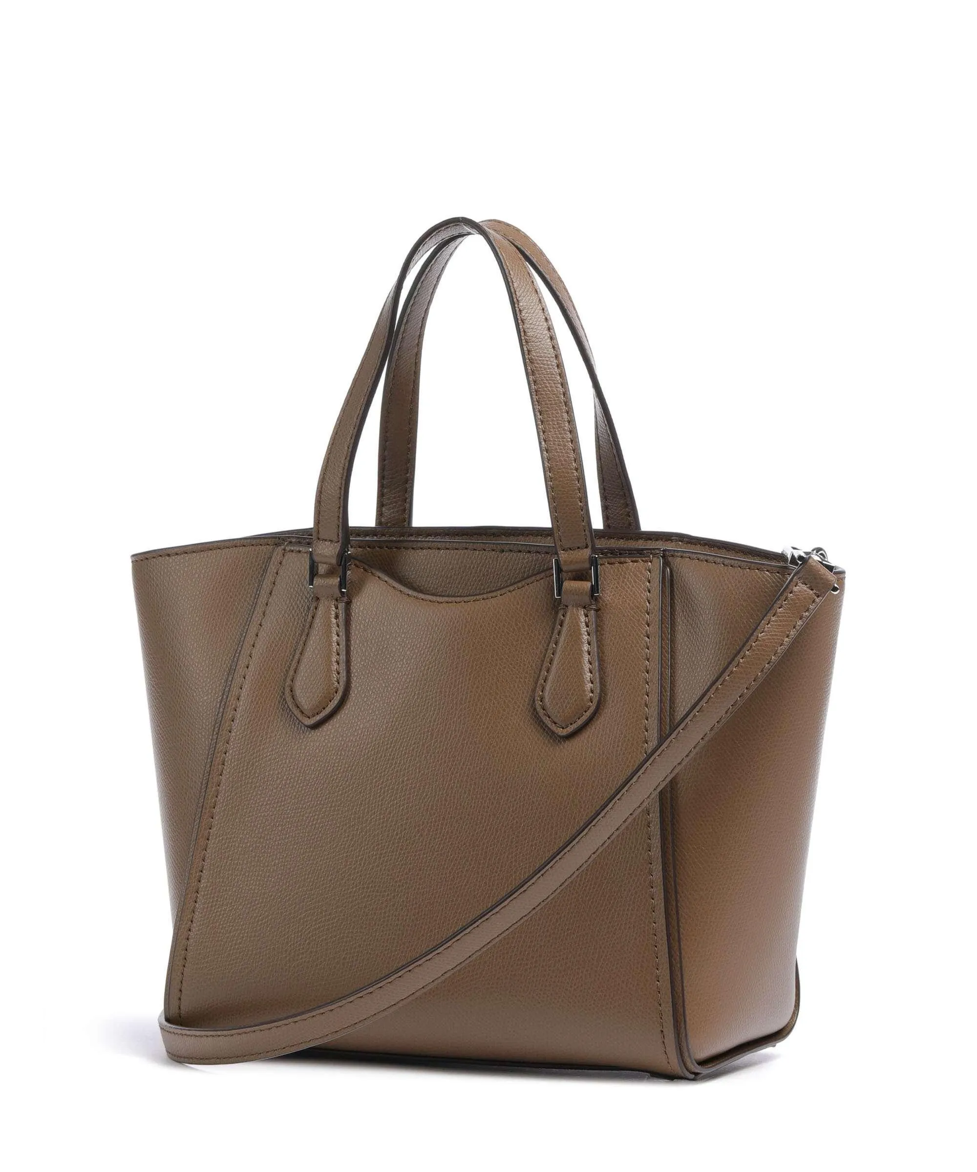  Michael Kors Taryn Borsa a mano pelle di vacchetta grana marrone  